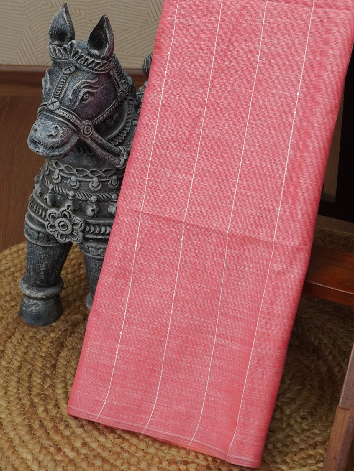 Linen Cotton Saree | TTDS3539