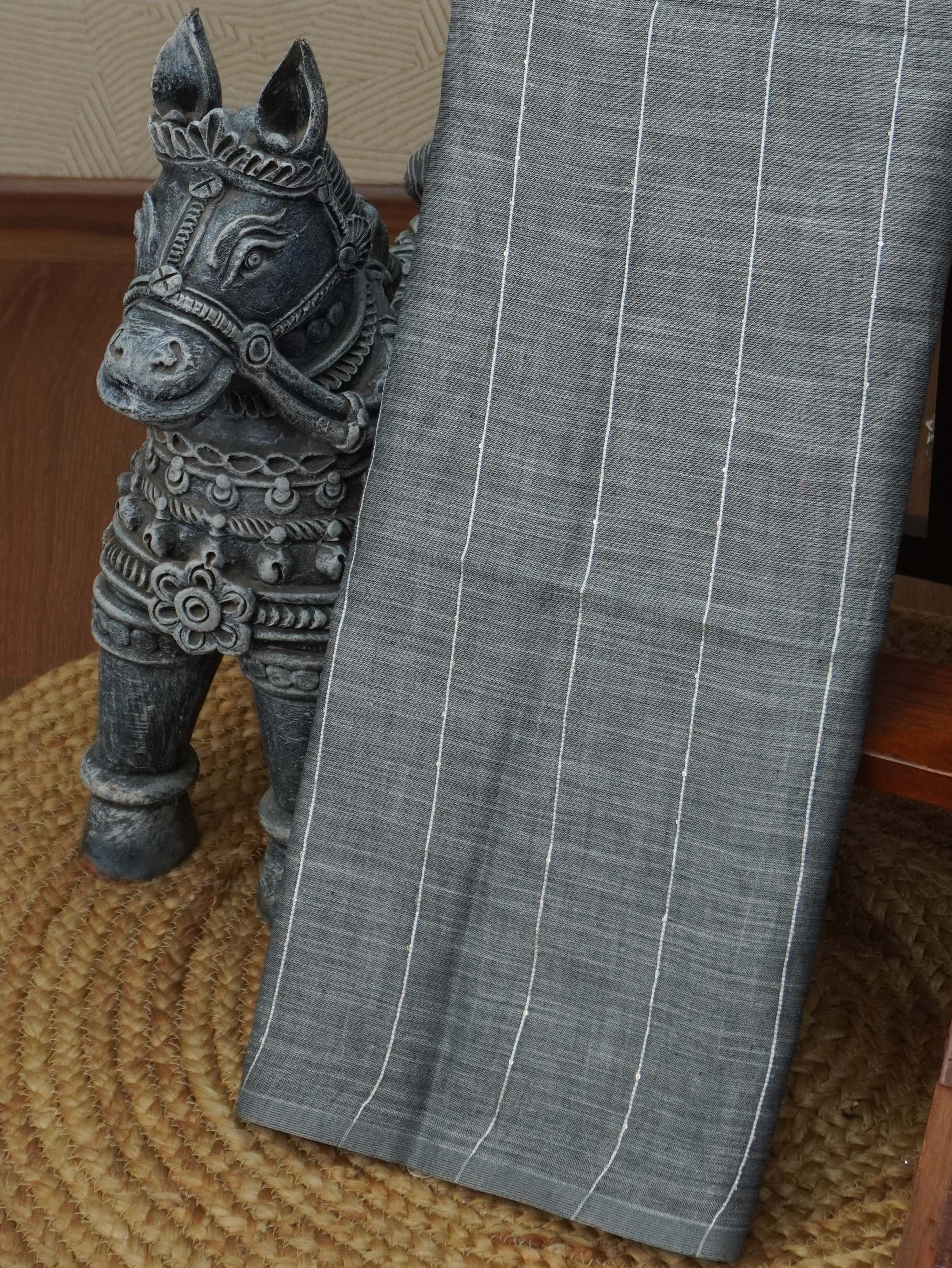 Linen Cotton Saree | TTDS3539