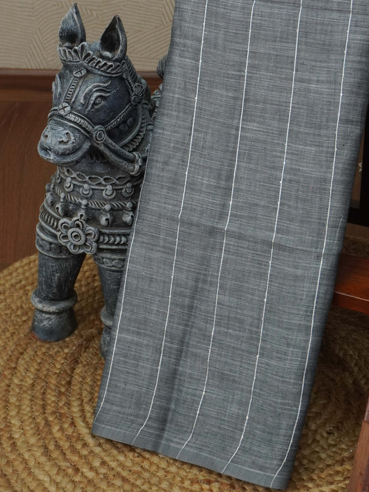 Linen Cotton Saree | TTDS3538