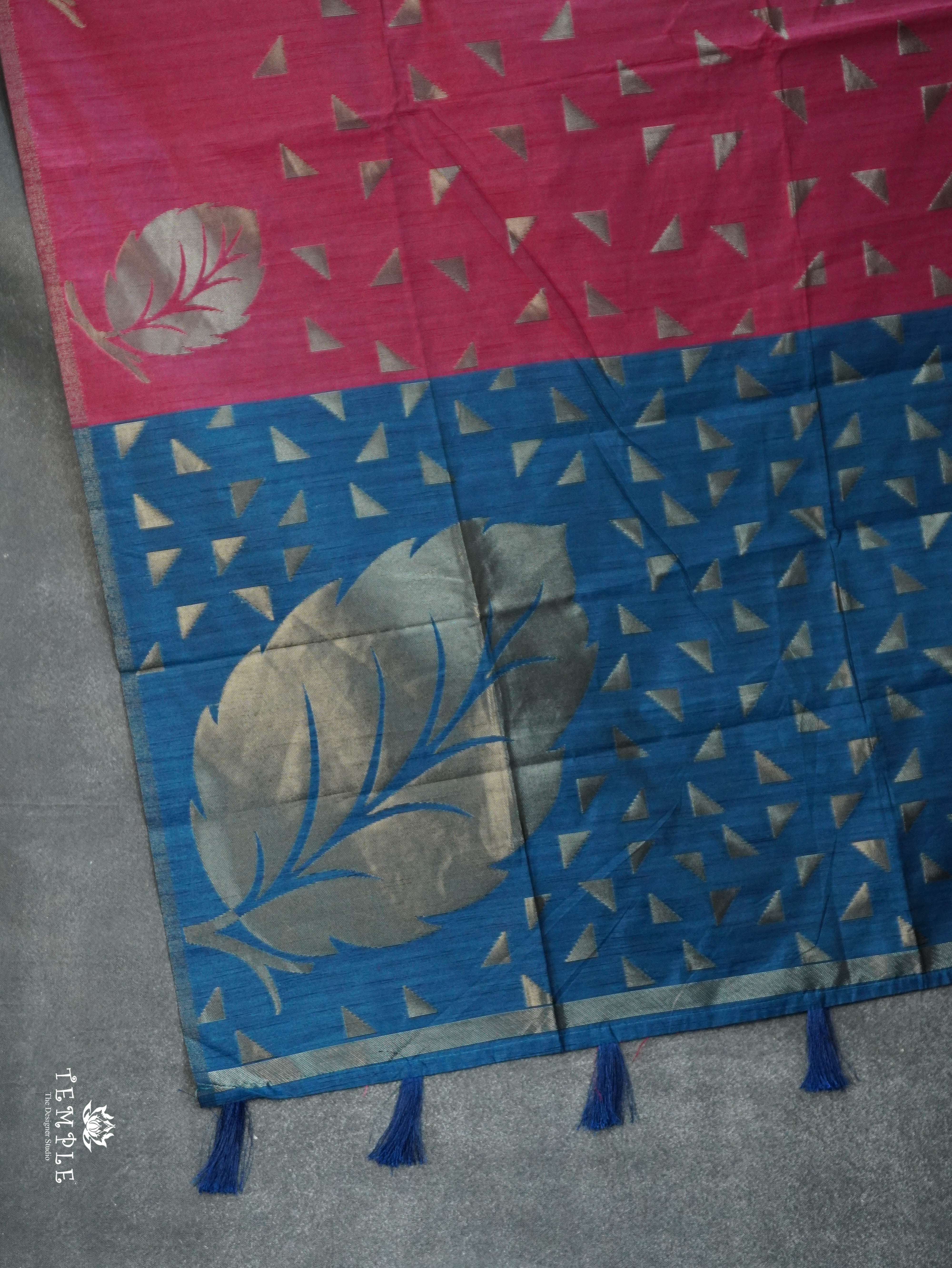 Semi Tussar Silk Saree | TTDS3126