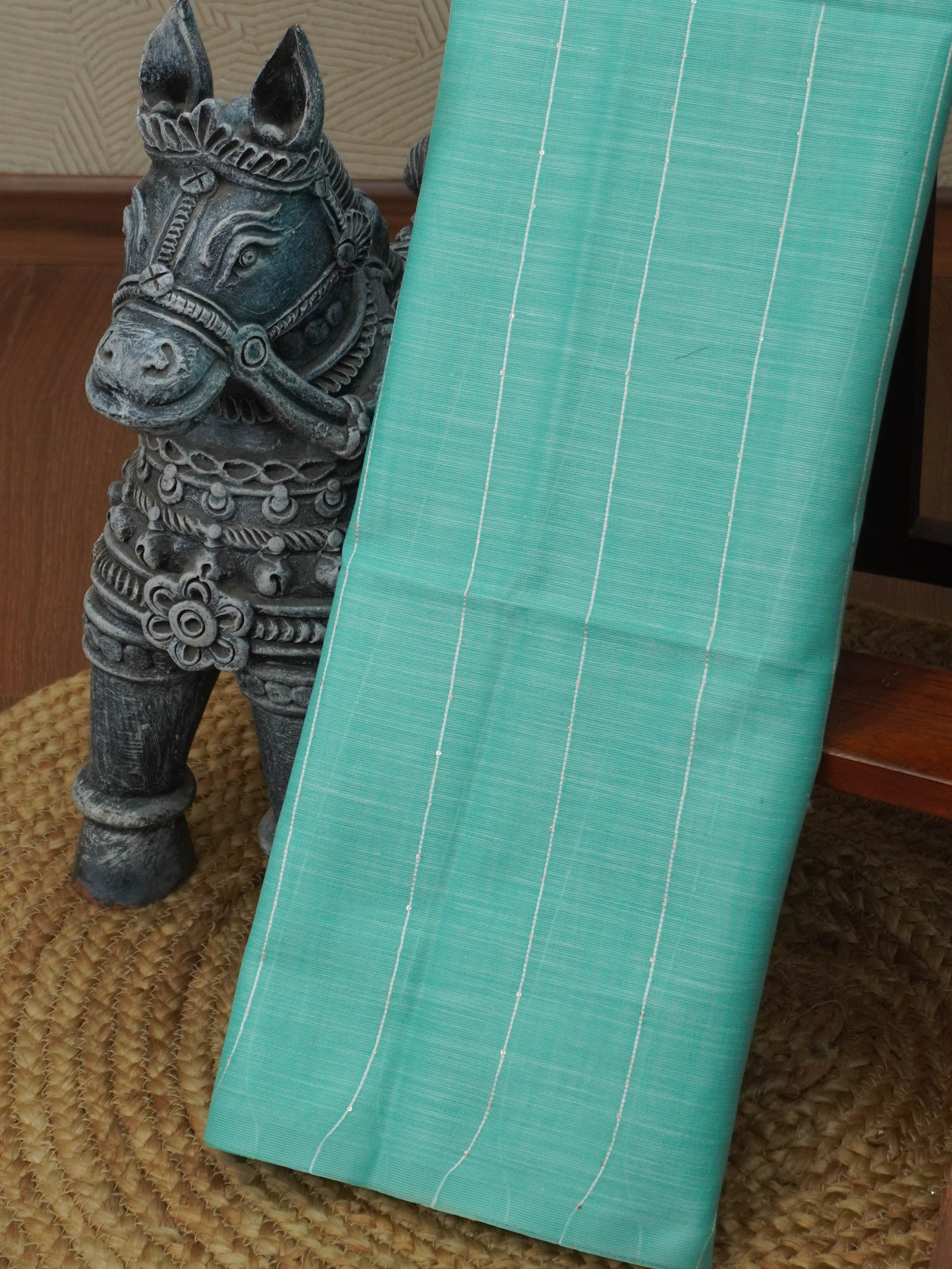 Linen Cotton Saree | TTDS3538