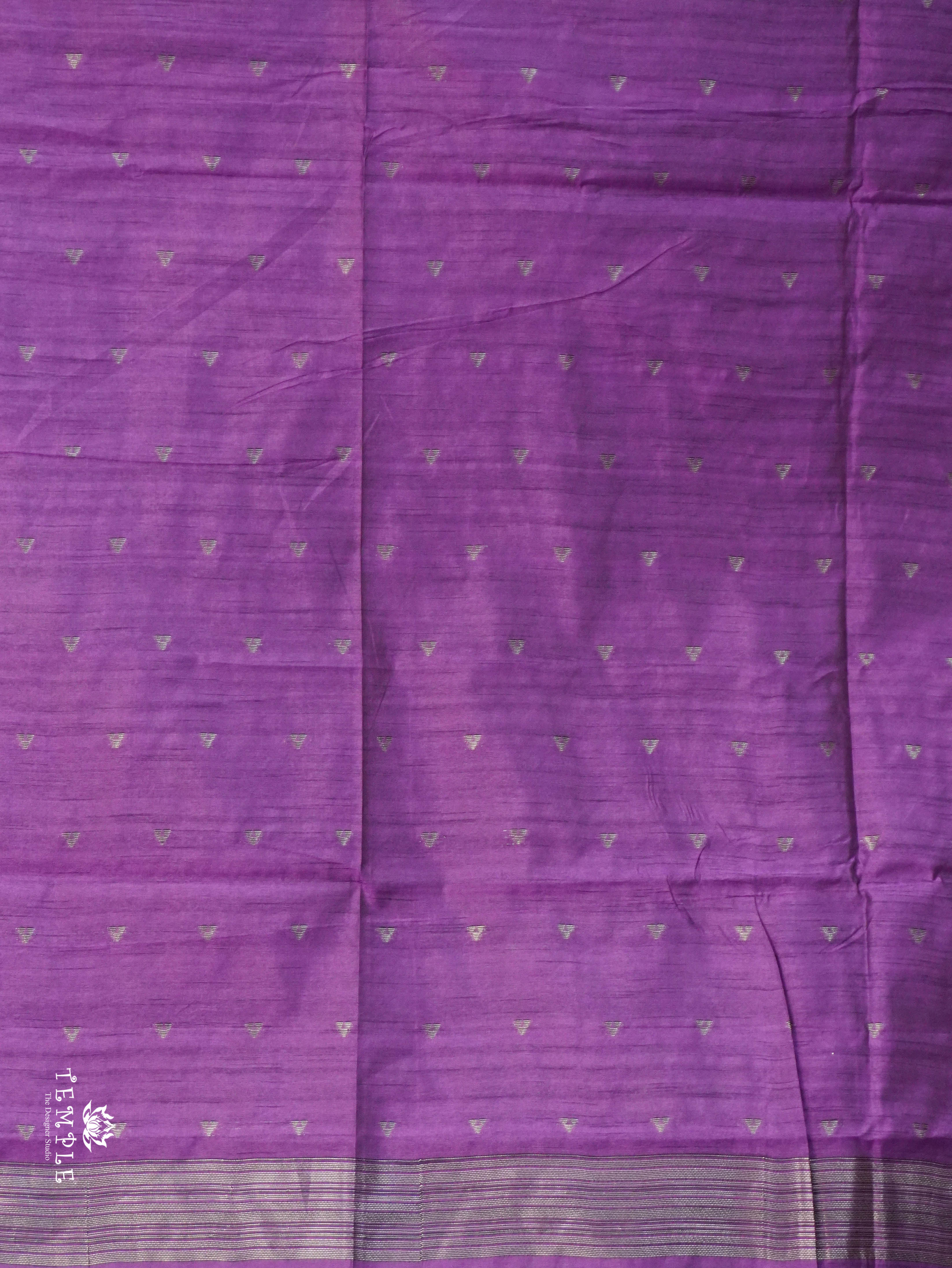 Semi Tussar Silk Saree | TTDS3126