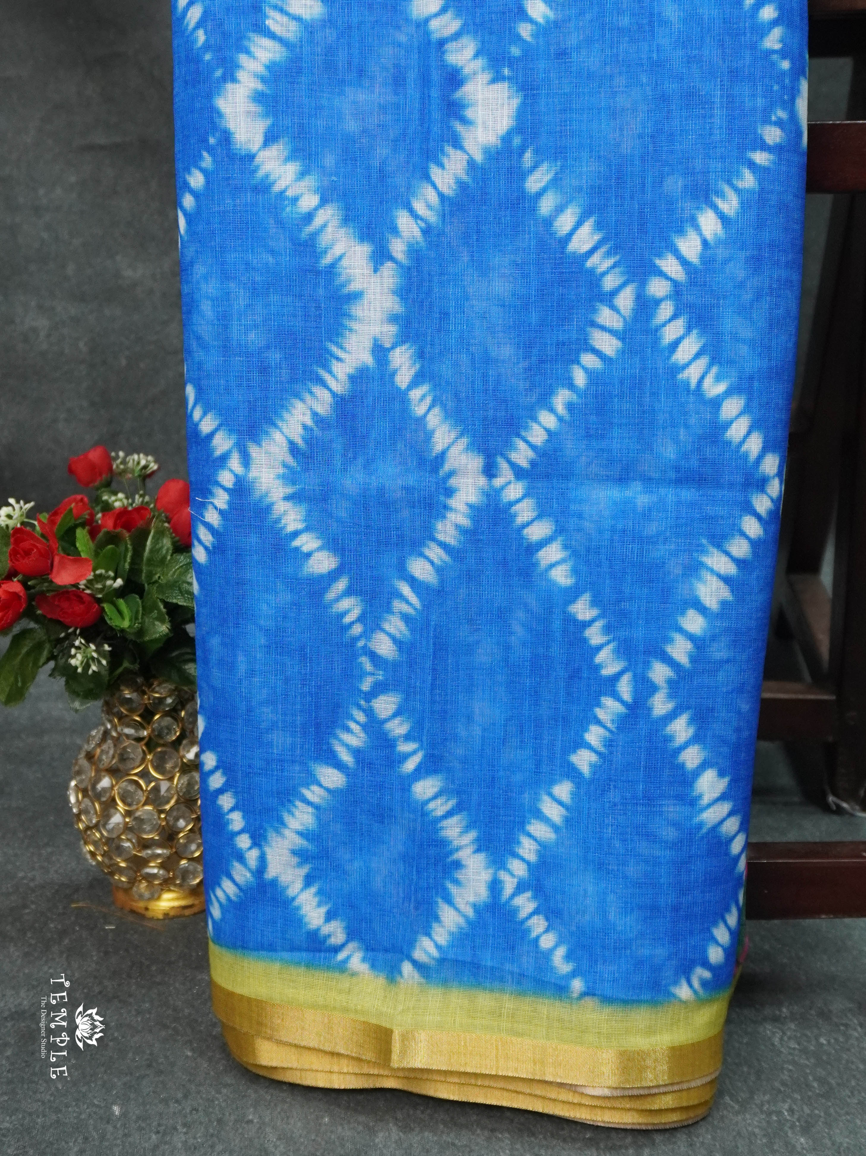 Chanderi Cotton Saree  | TTDS1670