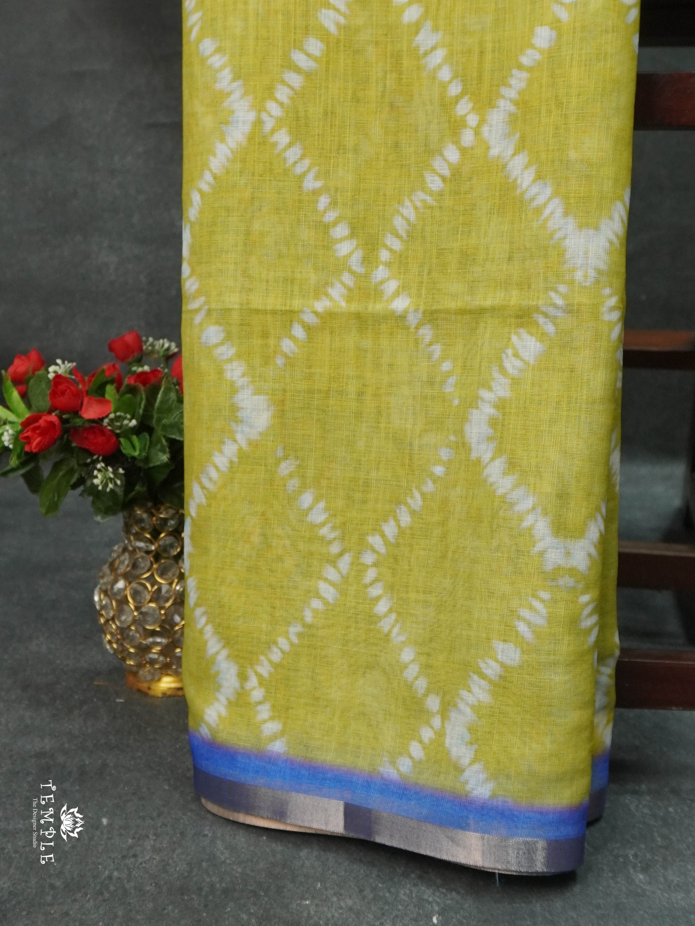 Chanderi Cotton Saree  | TTDS1670