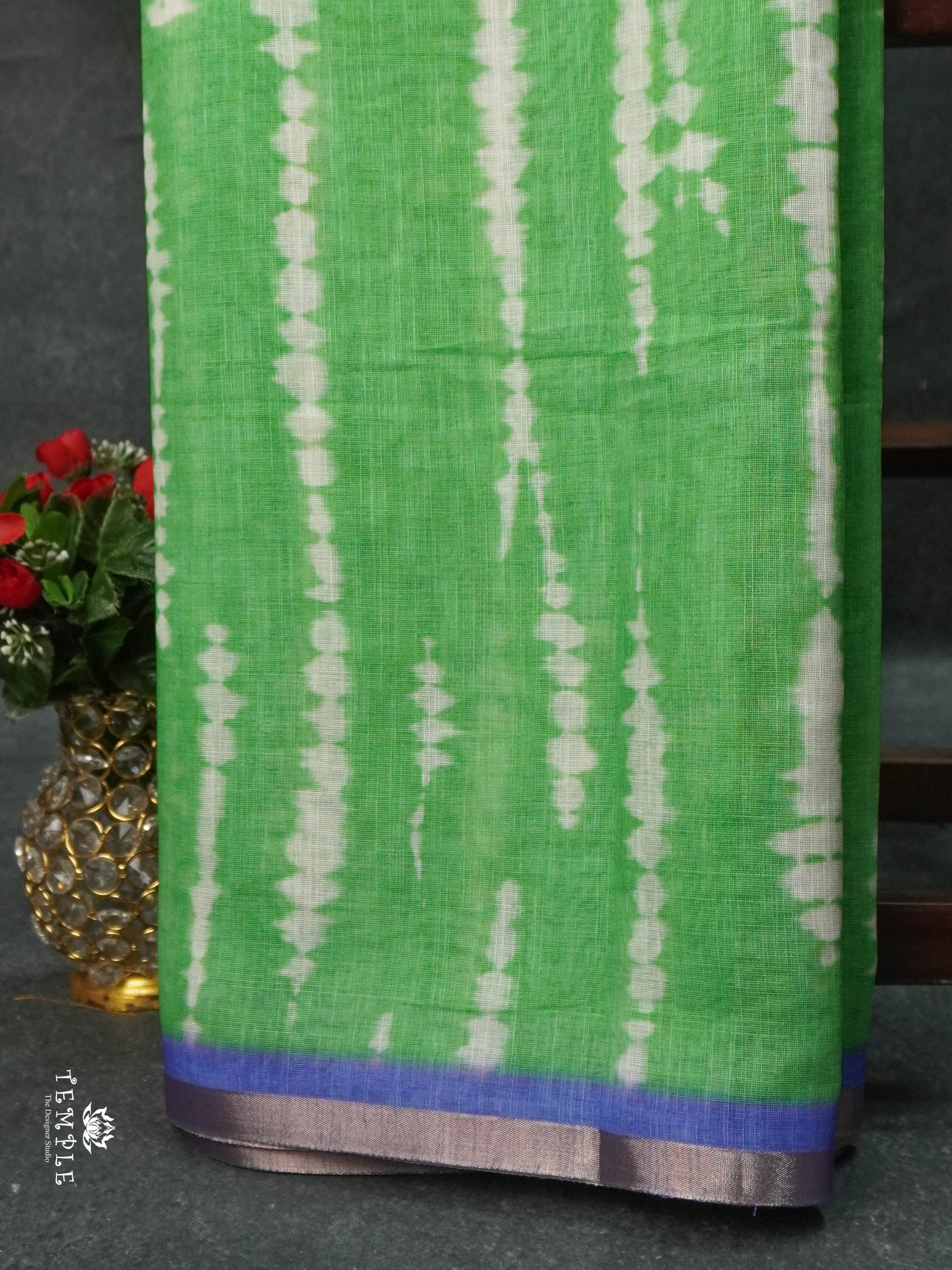 Chanderi Cotton Saree - Design 1 | TTDS1664