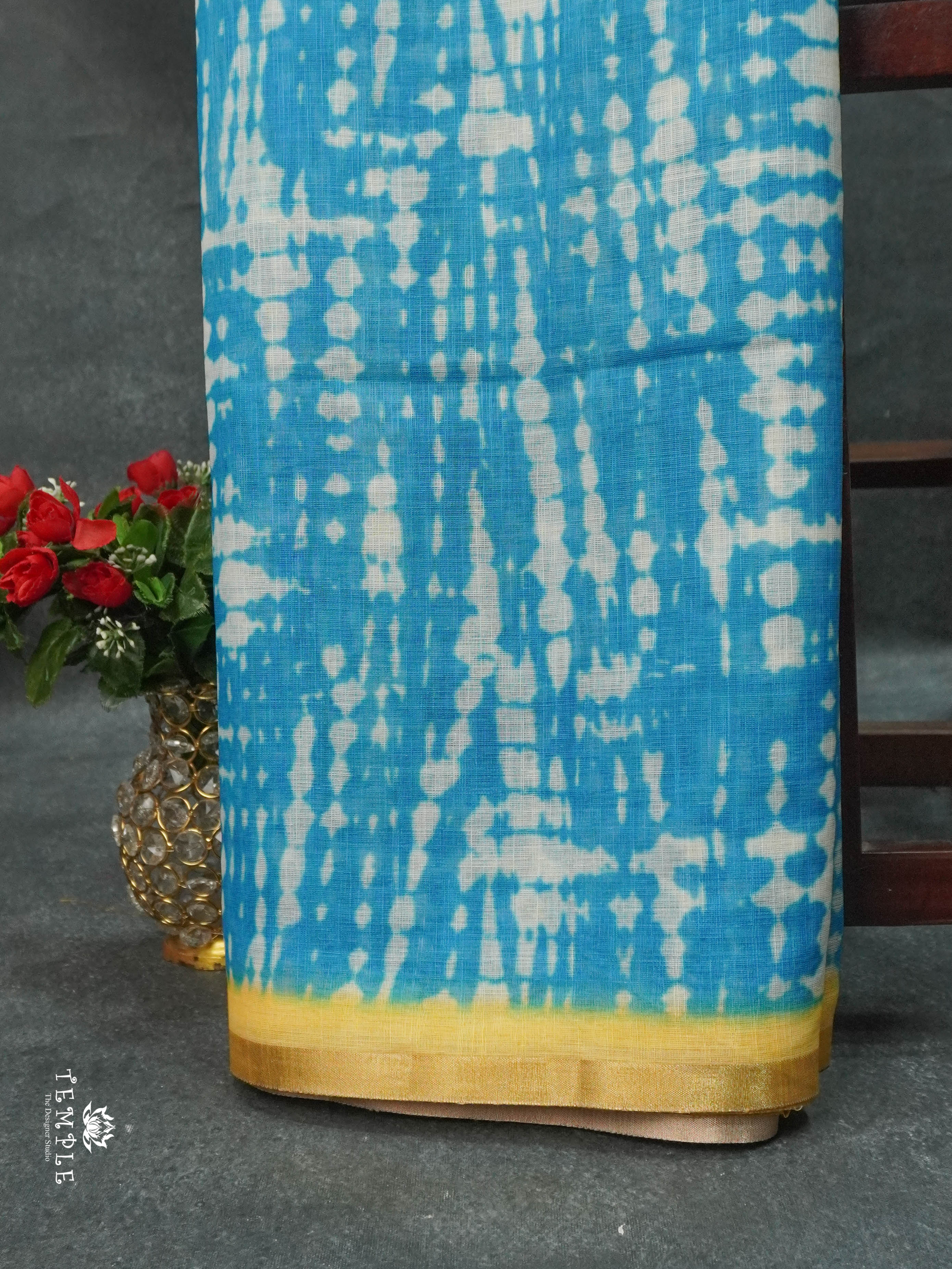 Chanderi Cotton Saree  | TTDS1671