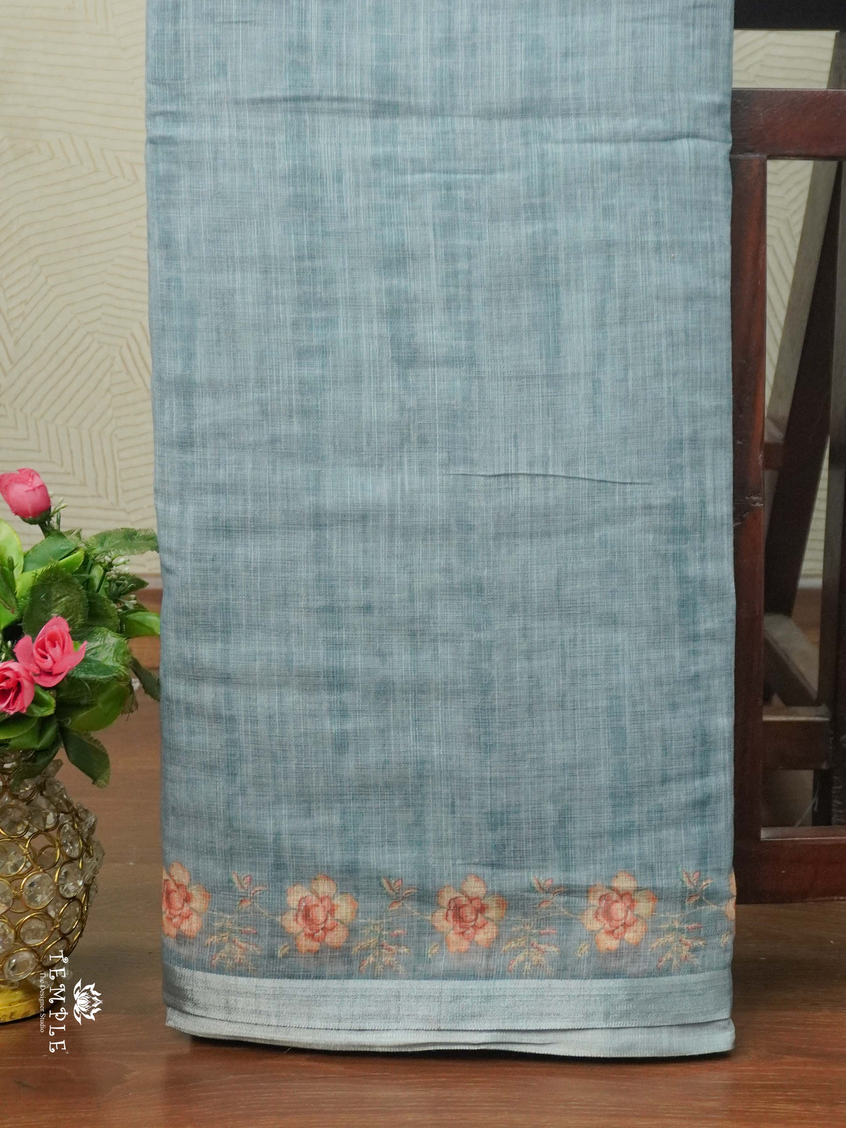 Chanderi Cotton Saree | TTDS2638