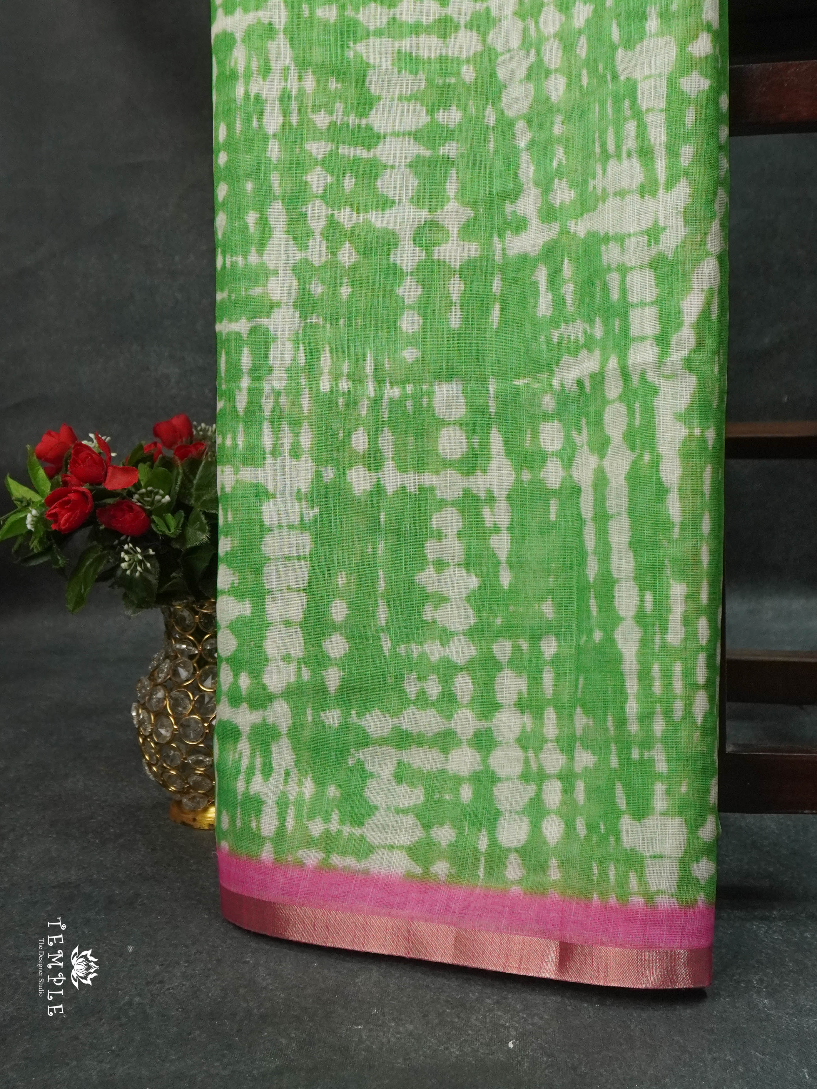 Chanderi Cotton Saree  | TTDS1671