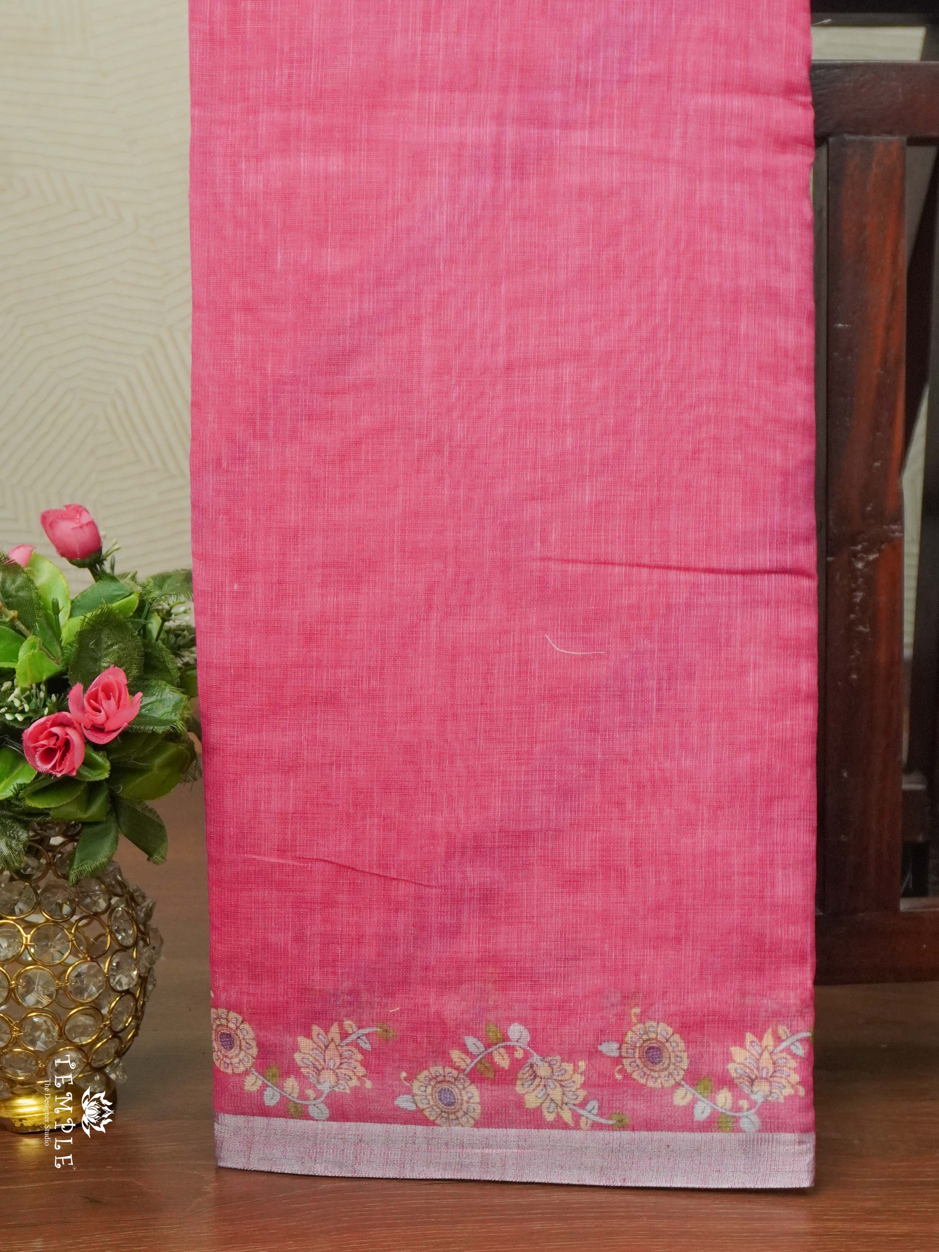 Chanderi Cotton Saree | TTDS2638