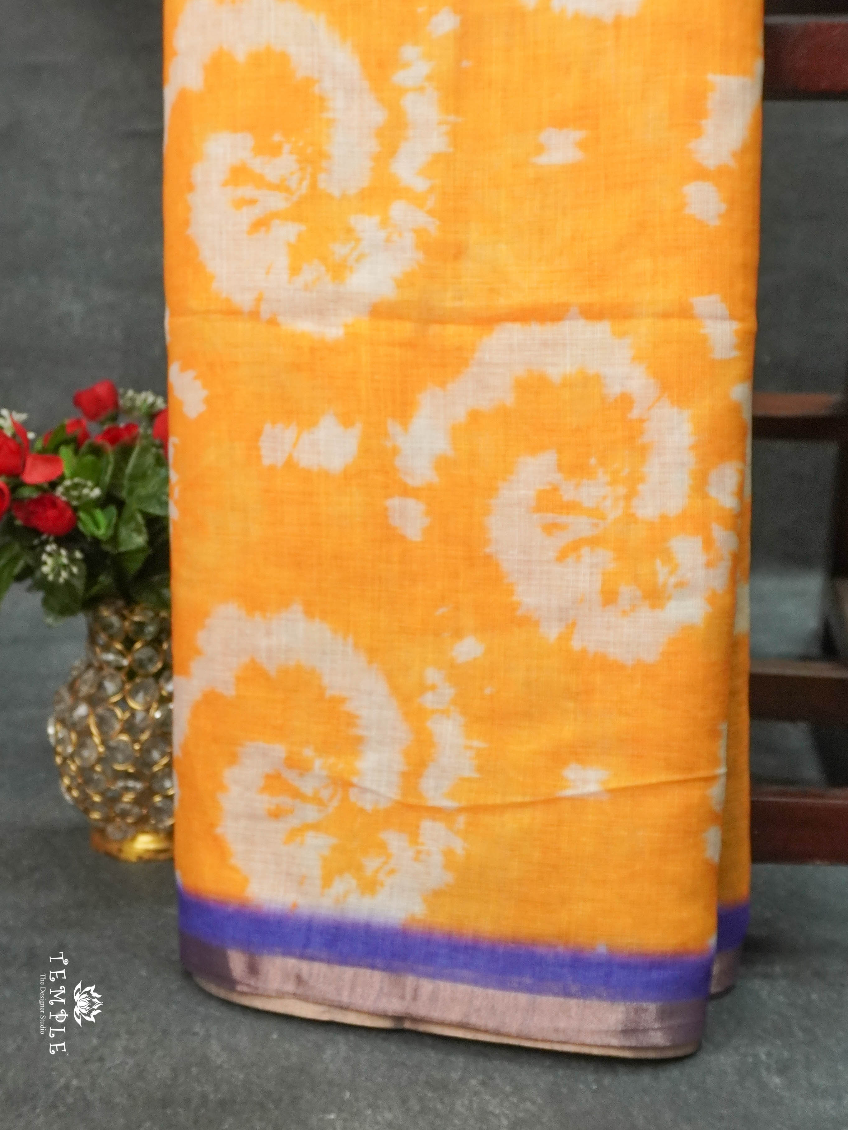 Chanderi Cotton Saree  | TTDS1672