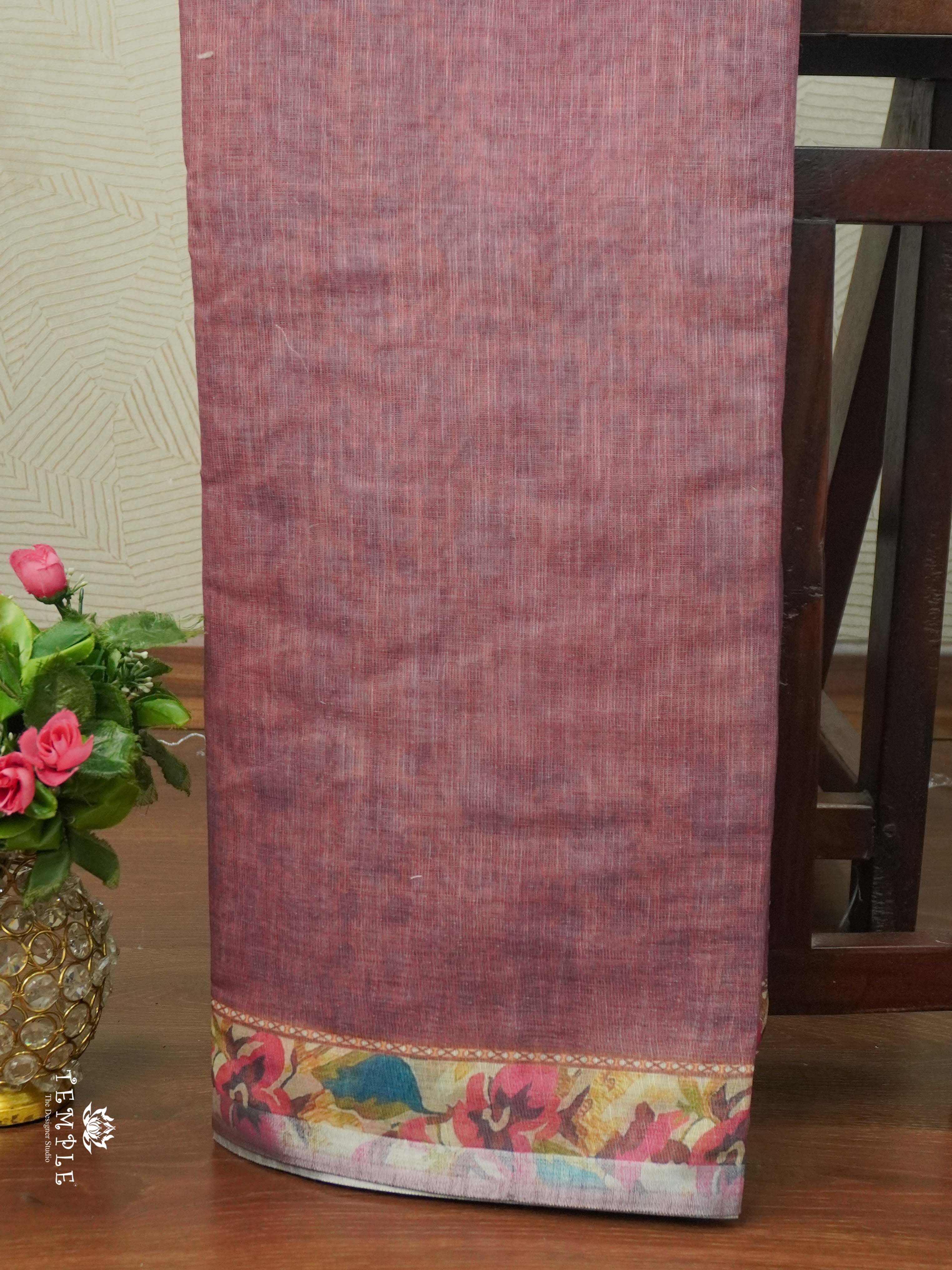 Chanderi Cotton Saree | TTDS2638