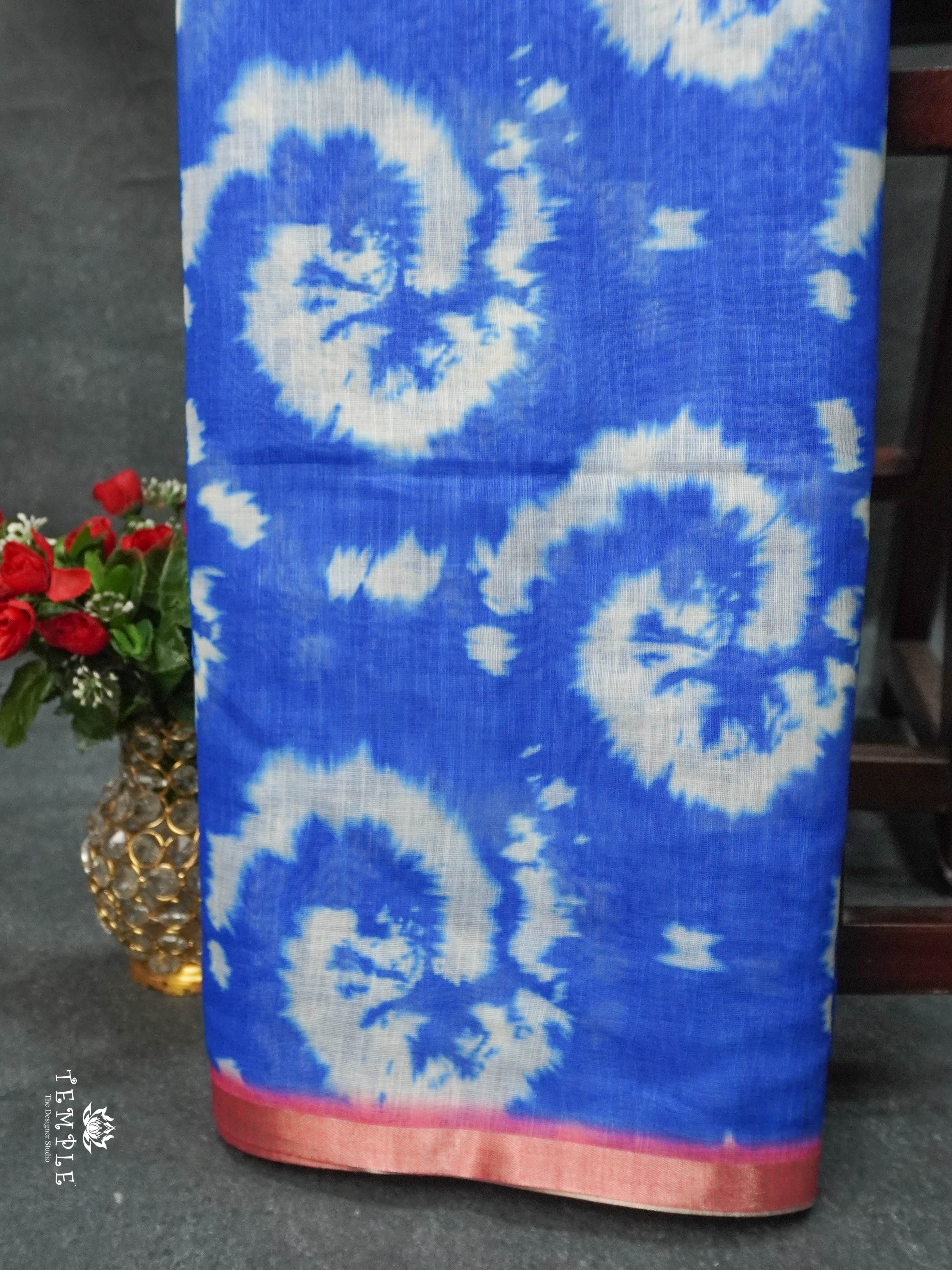 Chanderi Cotton Saree  | TTDS1672