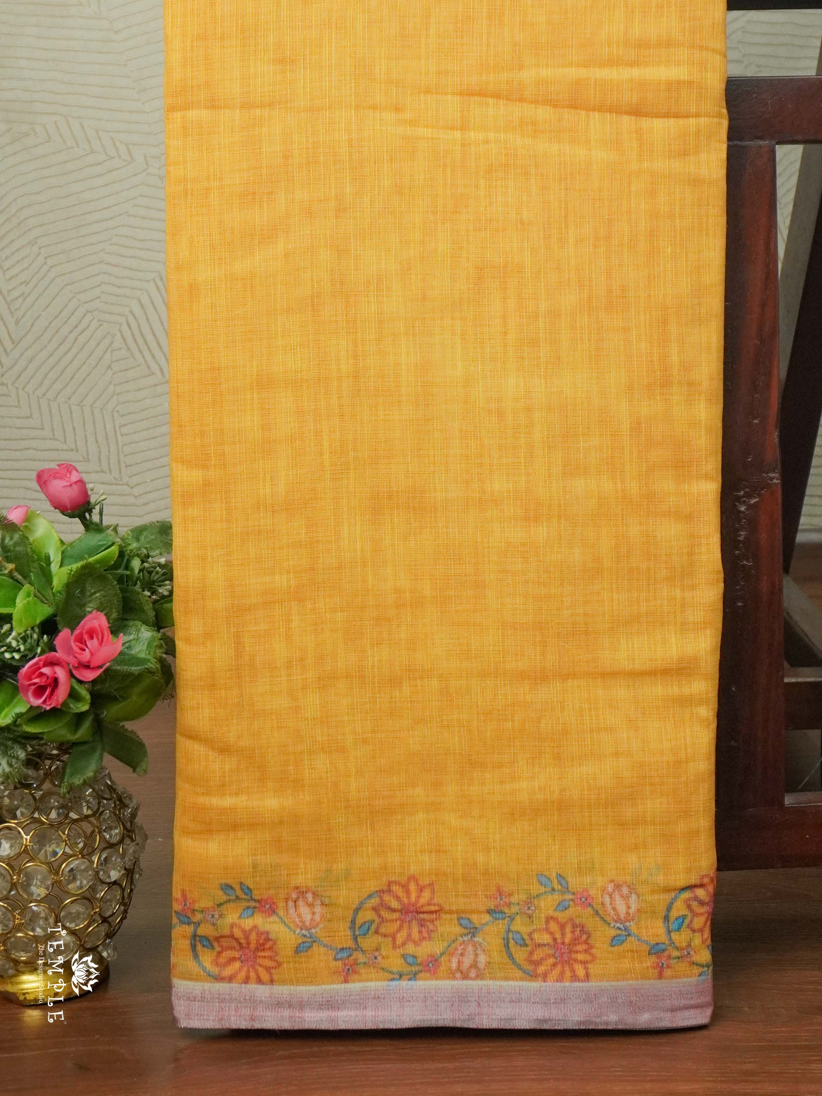 Chanderi Cotton Saree | TTDS2638