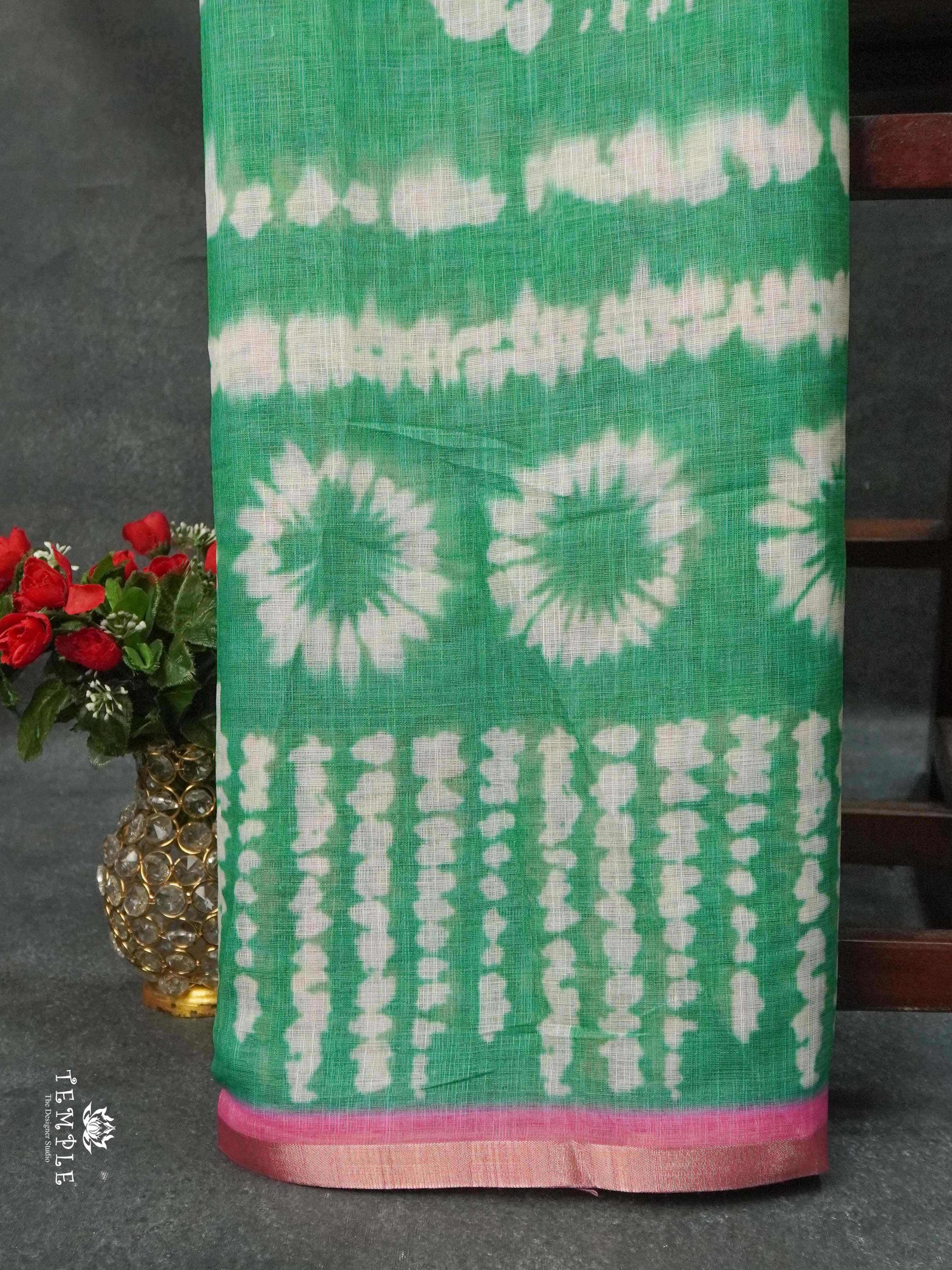 Chanderi Cotton Saree - Designs 2 | TTDS1664