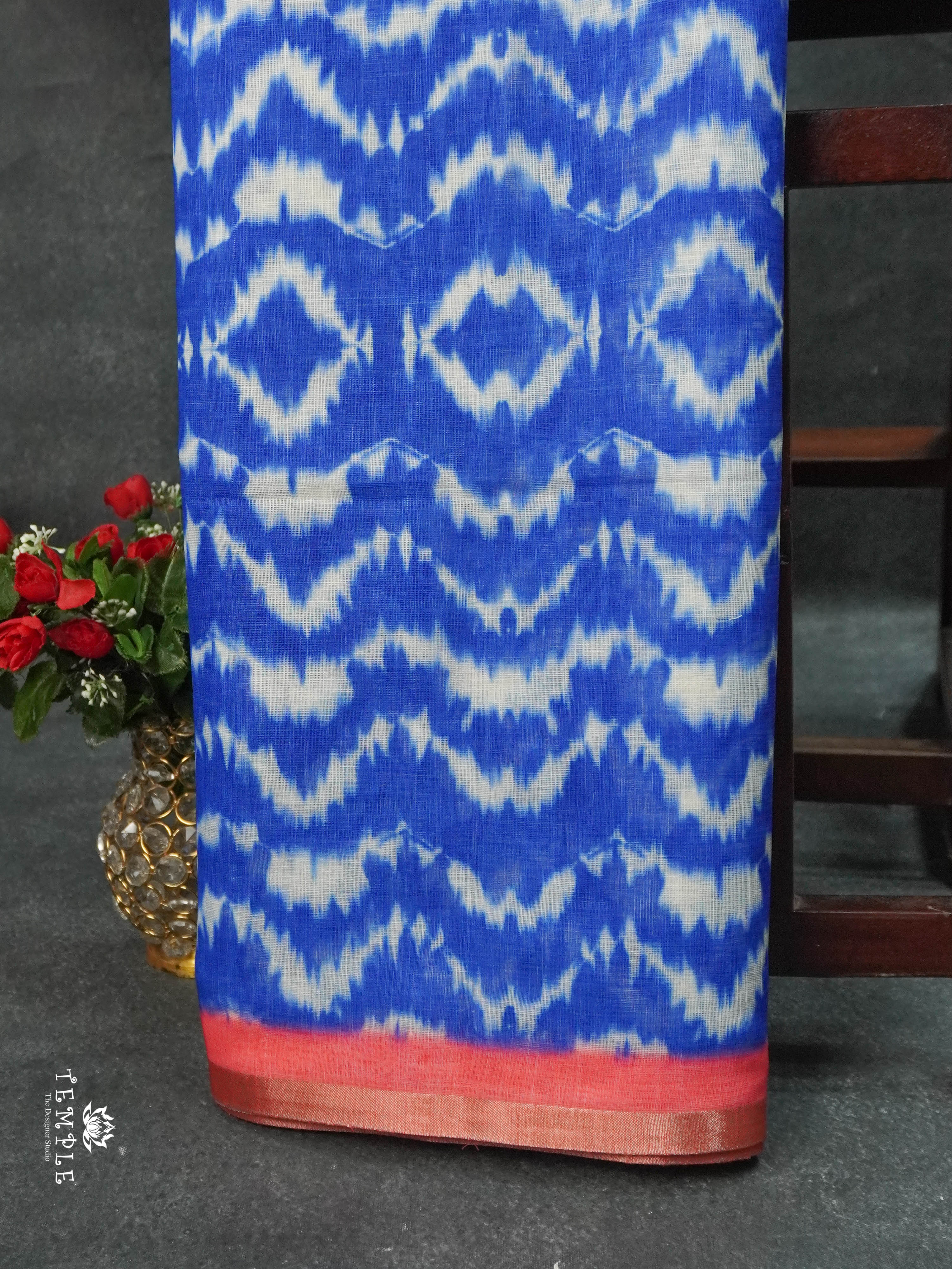 Chanderi Cotton Saree  | TTDS1673