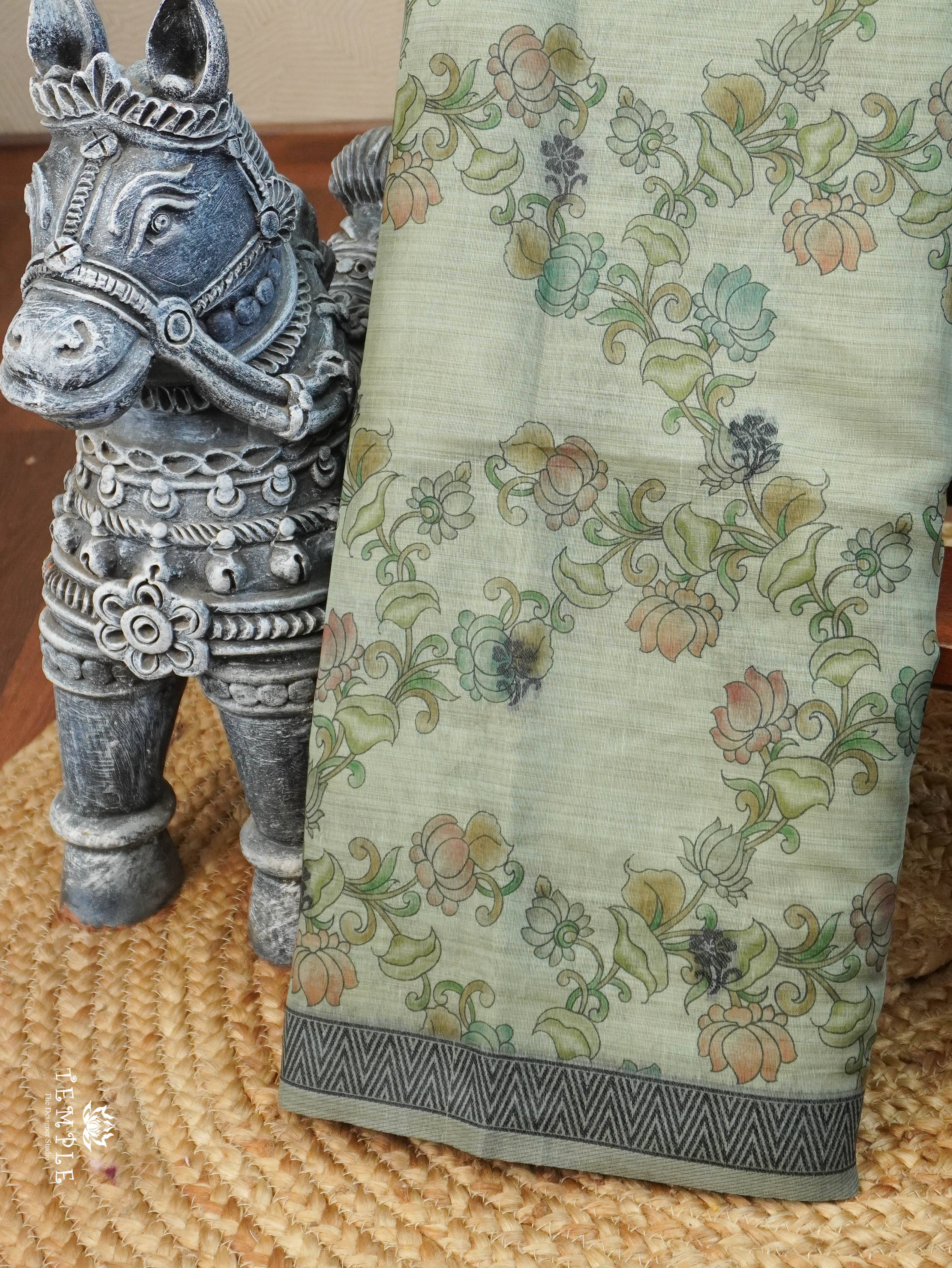 Chanderi Cotton Saree | TTDS3137