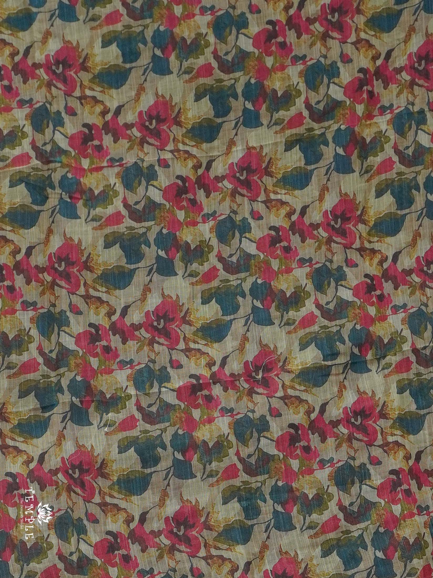 Chanderi Cotton Saree | TTDS2638