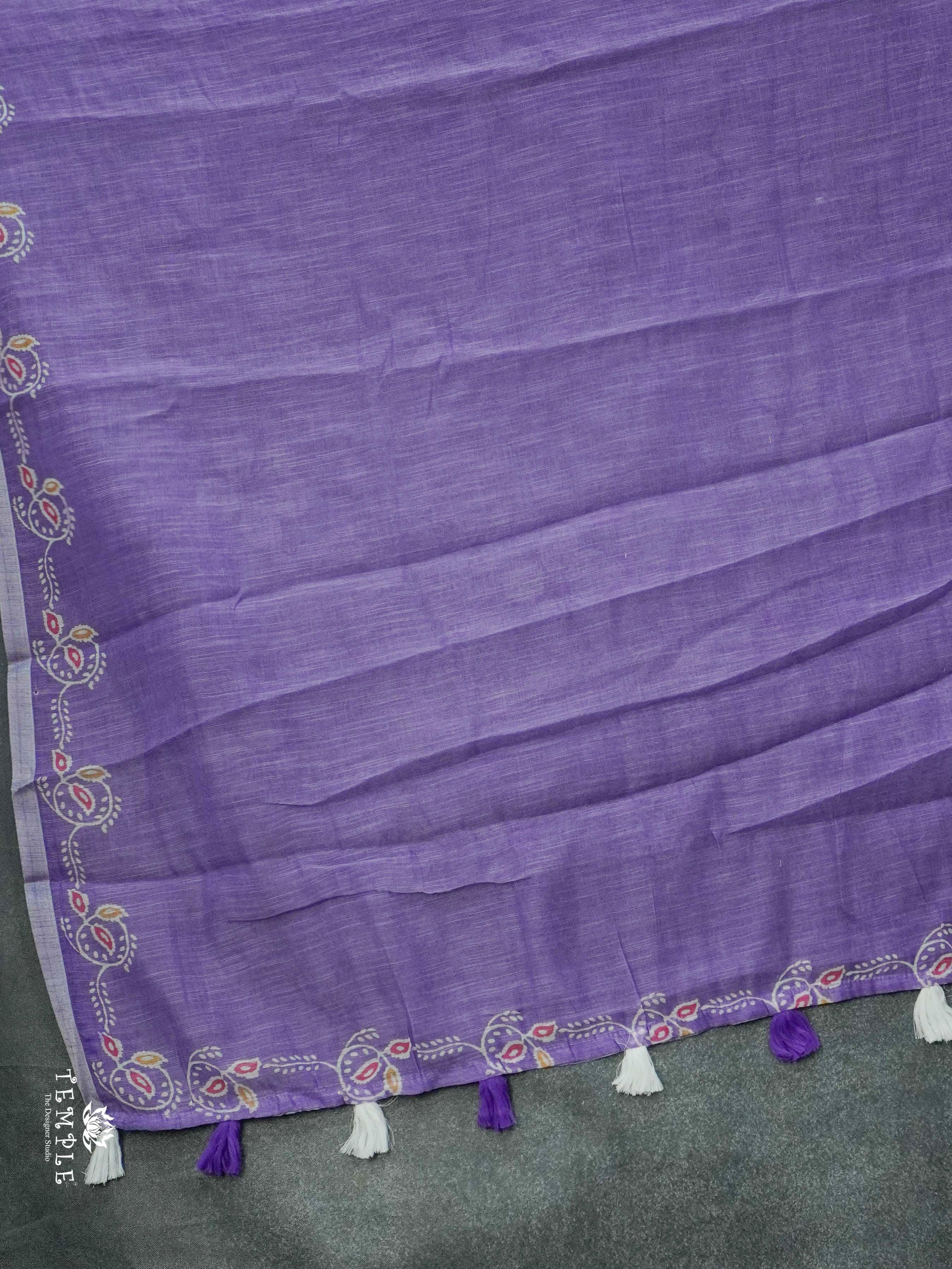 Chanderi Cotton Saree | TTDS2638