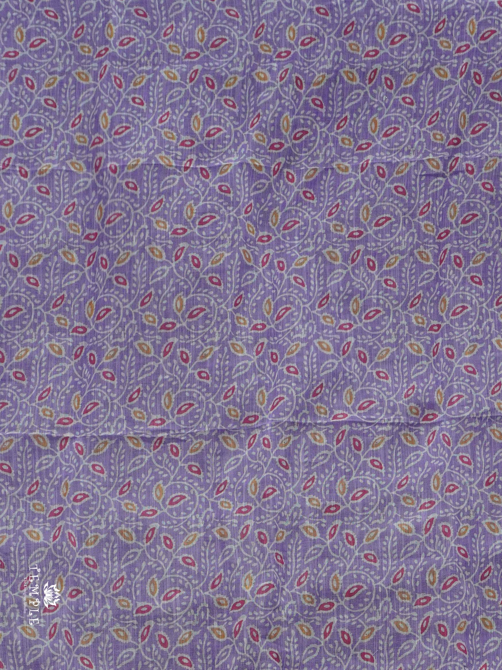 Chanderi Cotton Saree | TTDS2638
