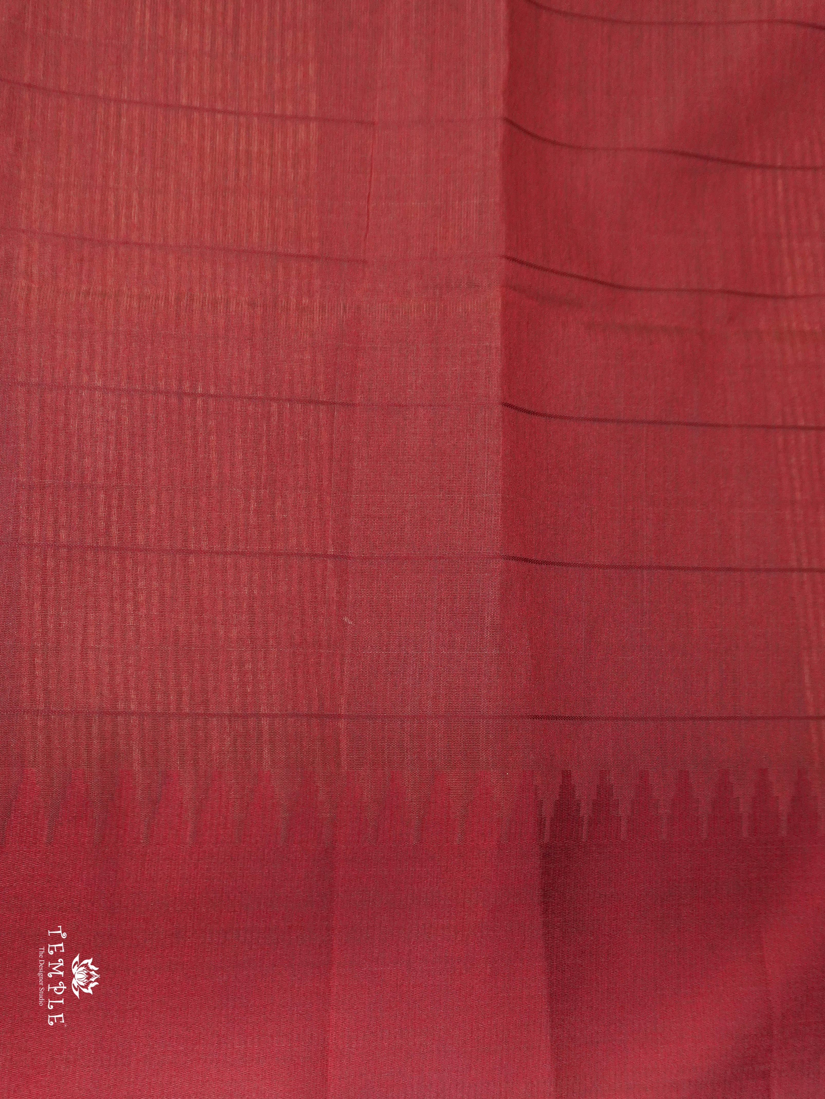 Raw Silk Saree With Contrast Border | TTDS1669