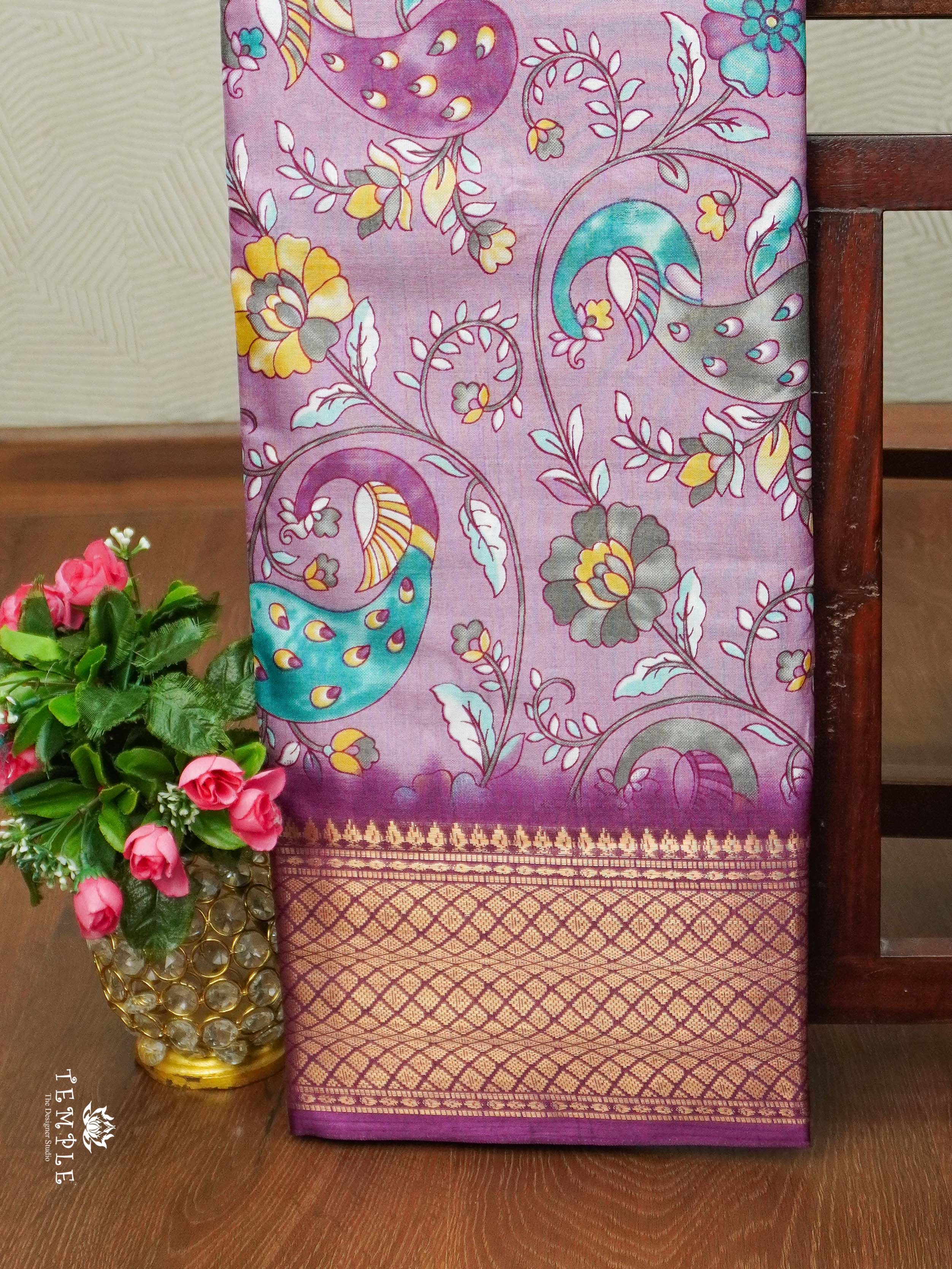 Printed Dola Saree | TTDS2138