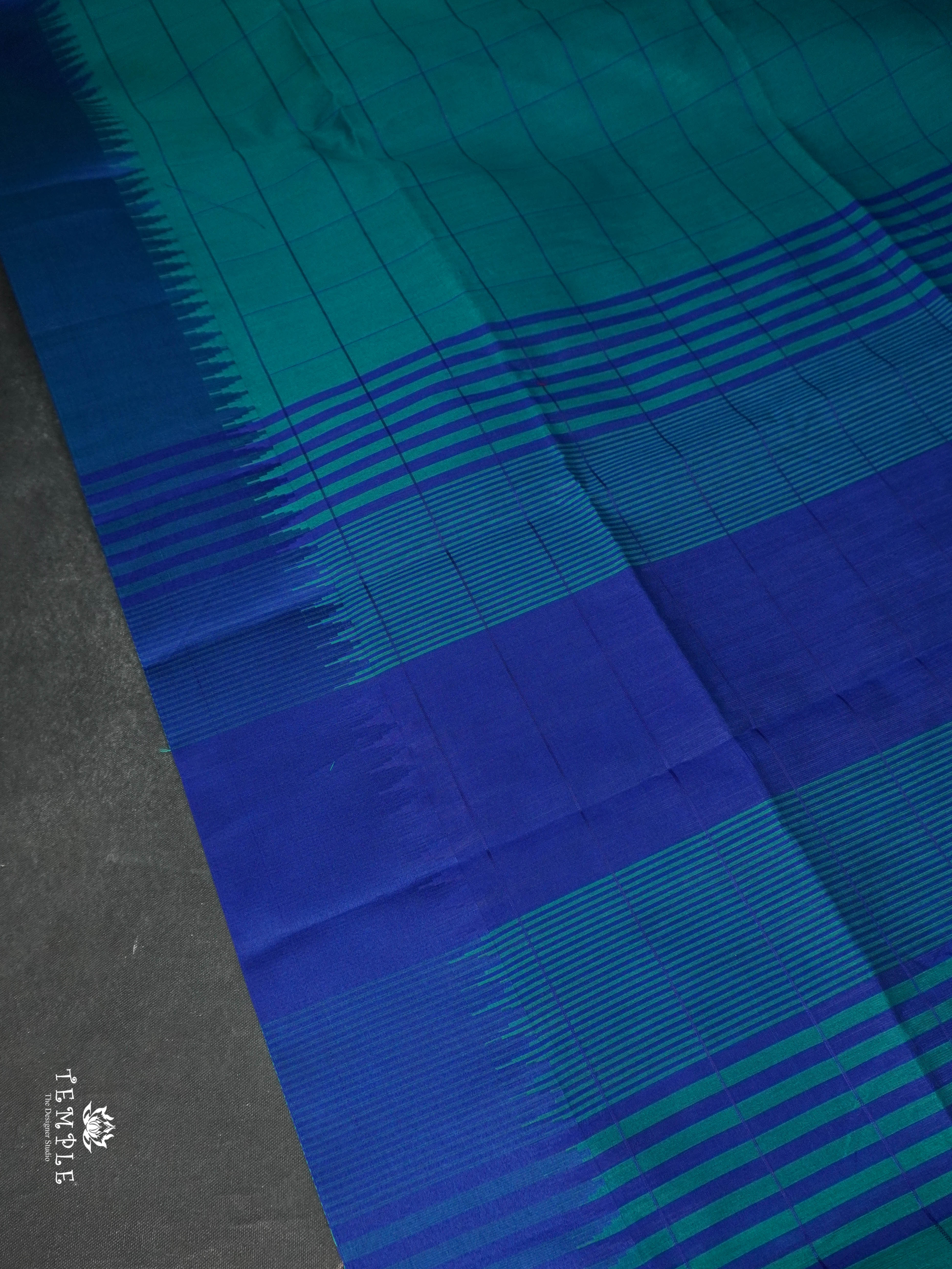 Raw Silk Saree With Contrast Border | TTDS1669