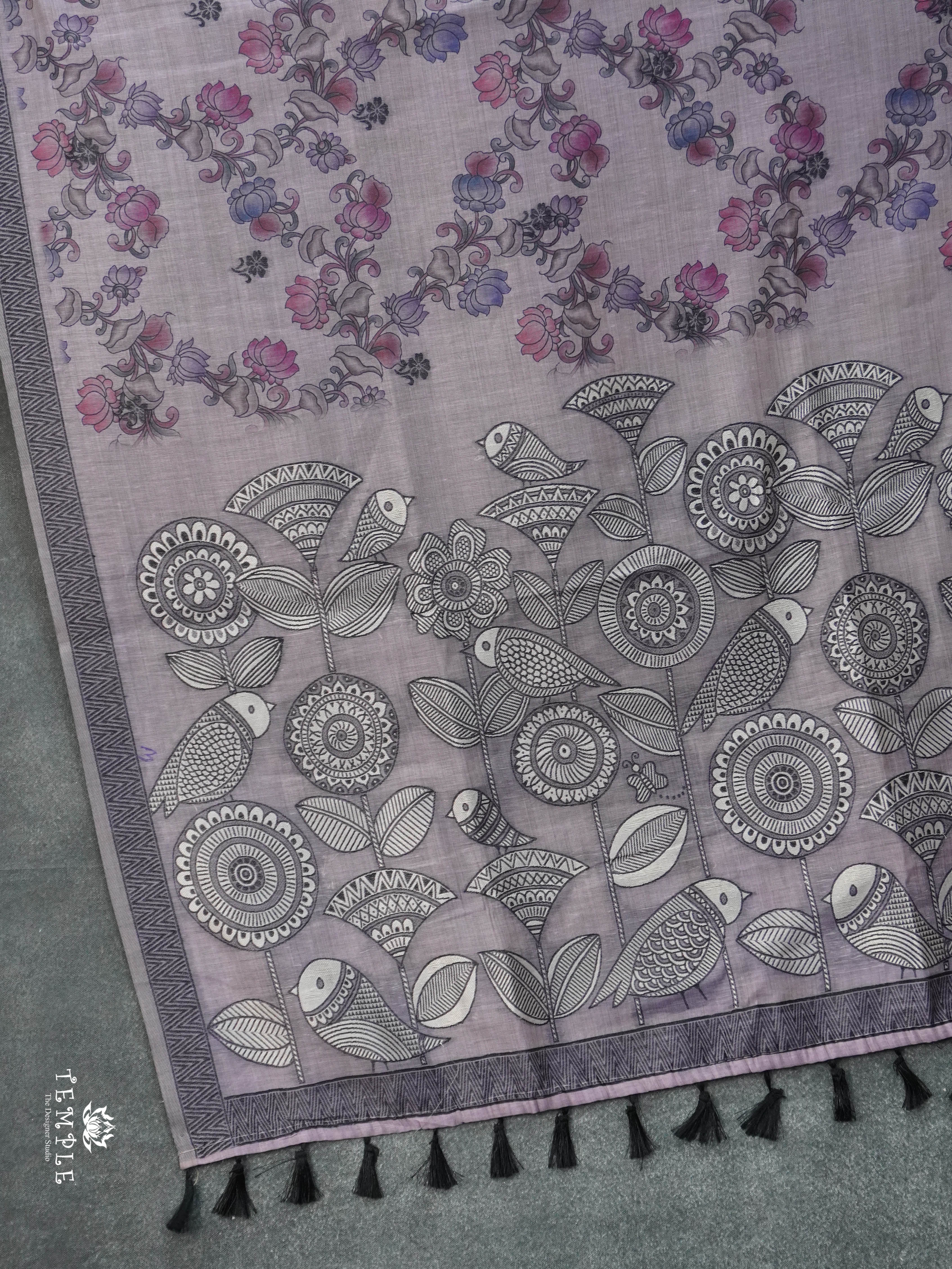 Chanderi Cotton Saree | TTDS3137