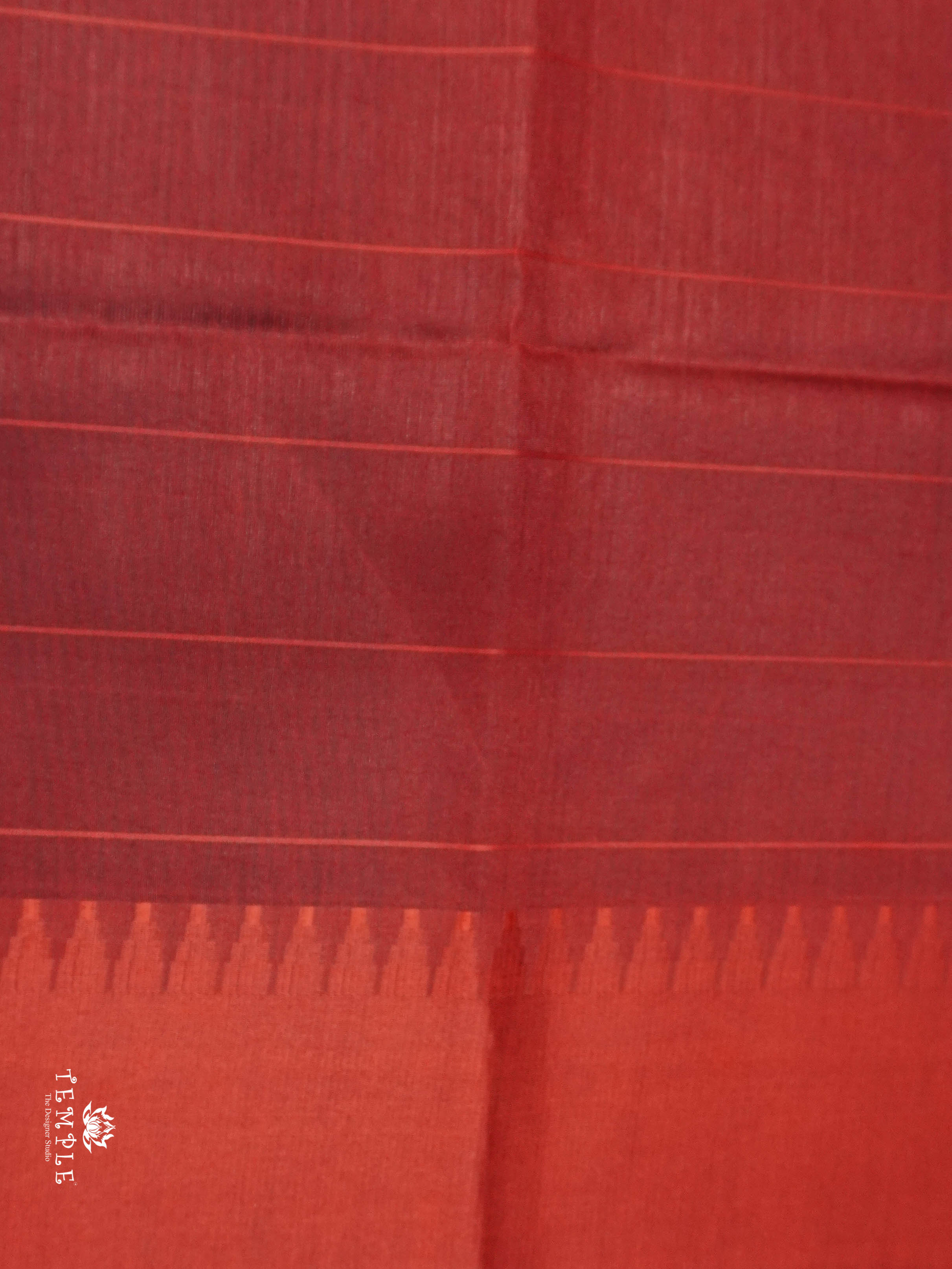 Raw Silk Saree With Contrast Border | TTDS1669