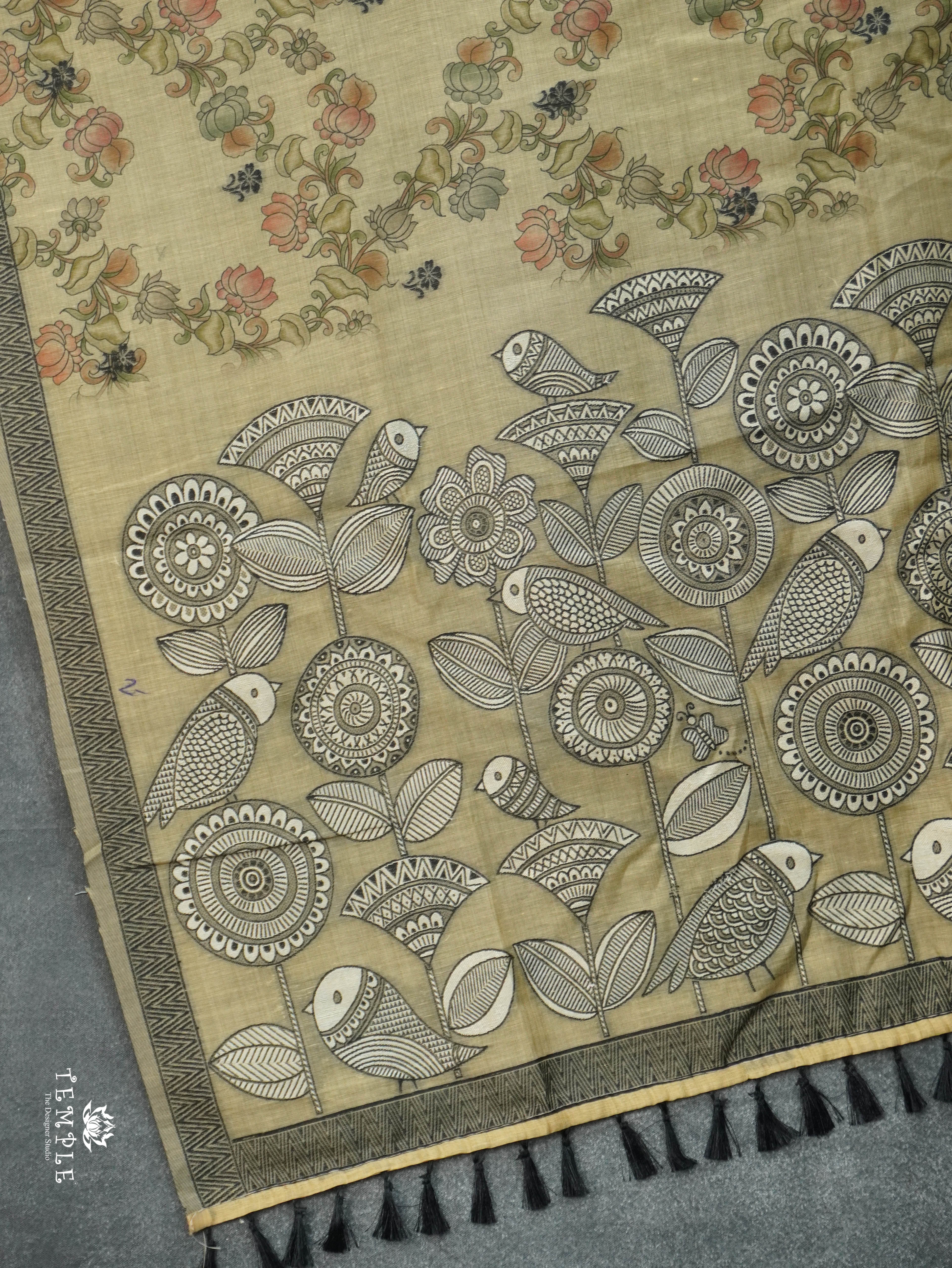 Chanderi Cotton Saree | TTDS3137