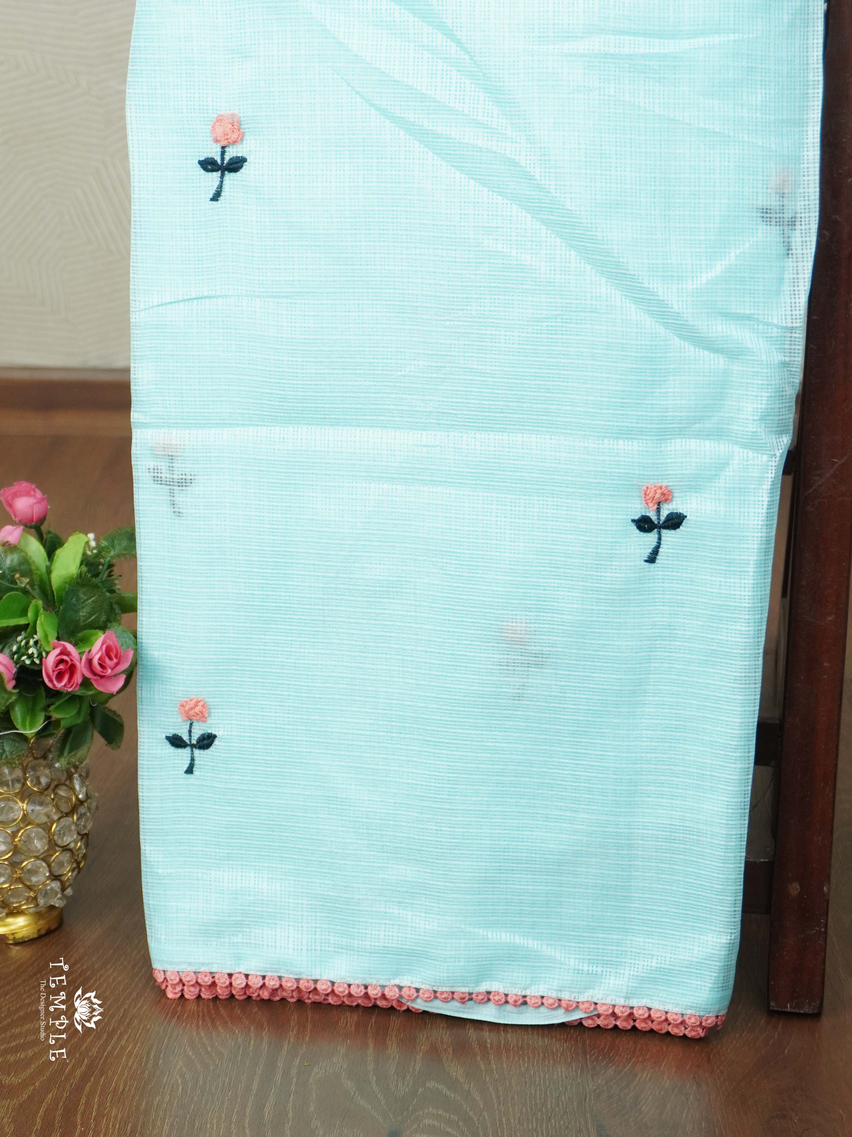Kota Saree With Lace Border | TTDS2641
