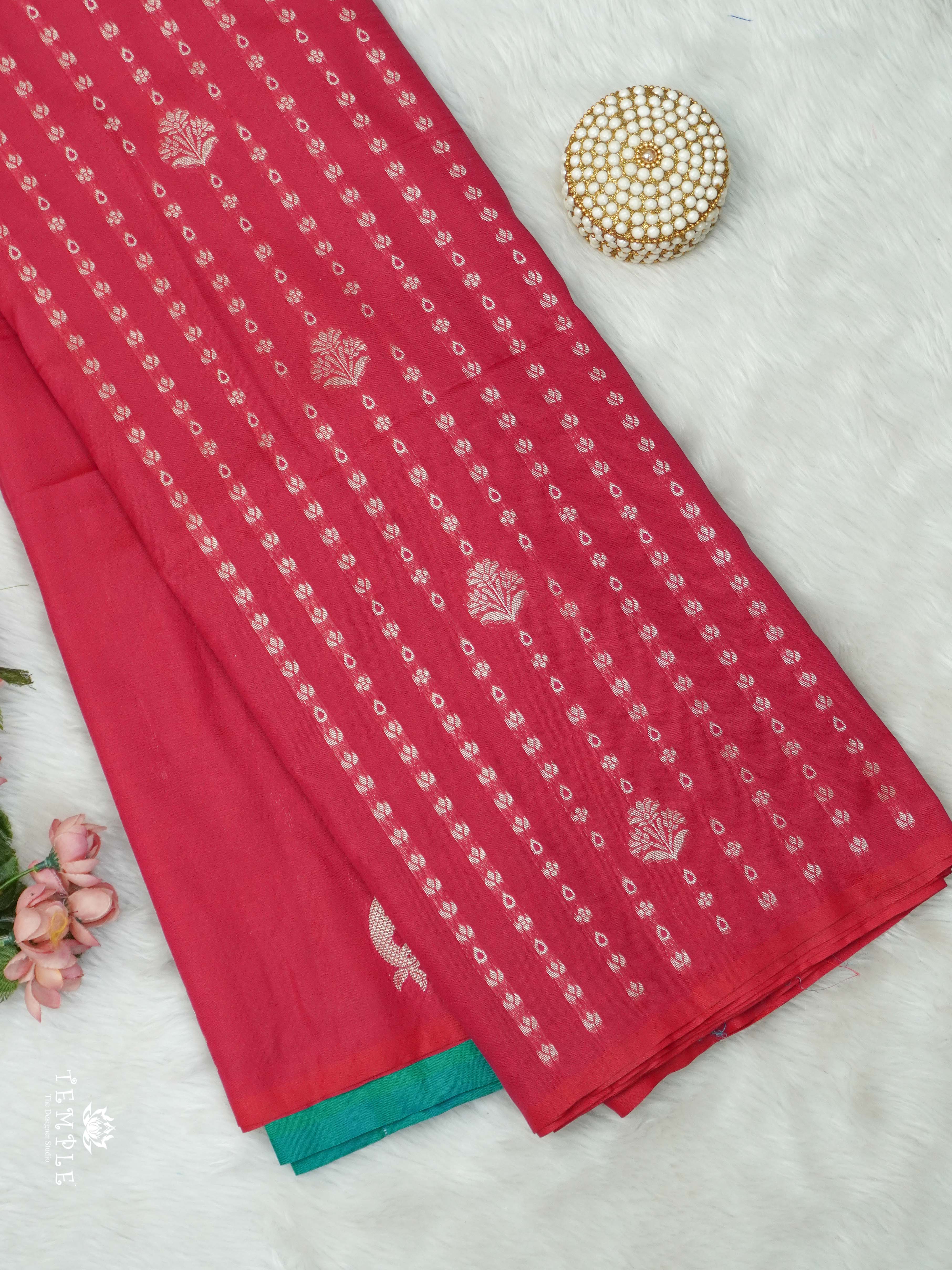 Semi Soft Silk Saree with Deer Motifs | TTDS2648