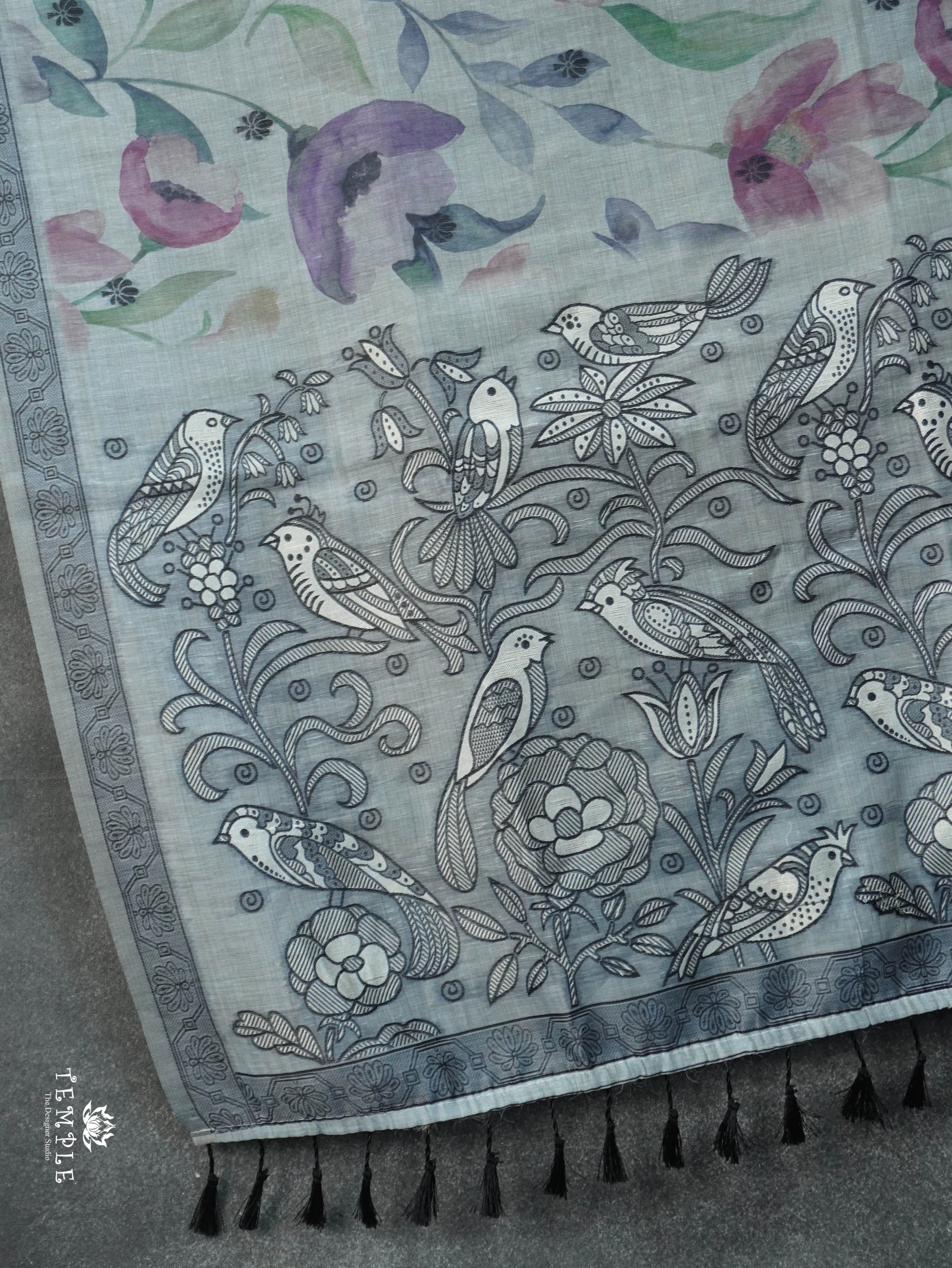 Chanderi Cotton Saree | TTDS3136