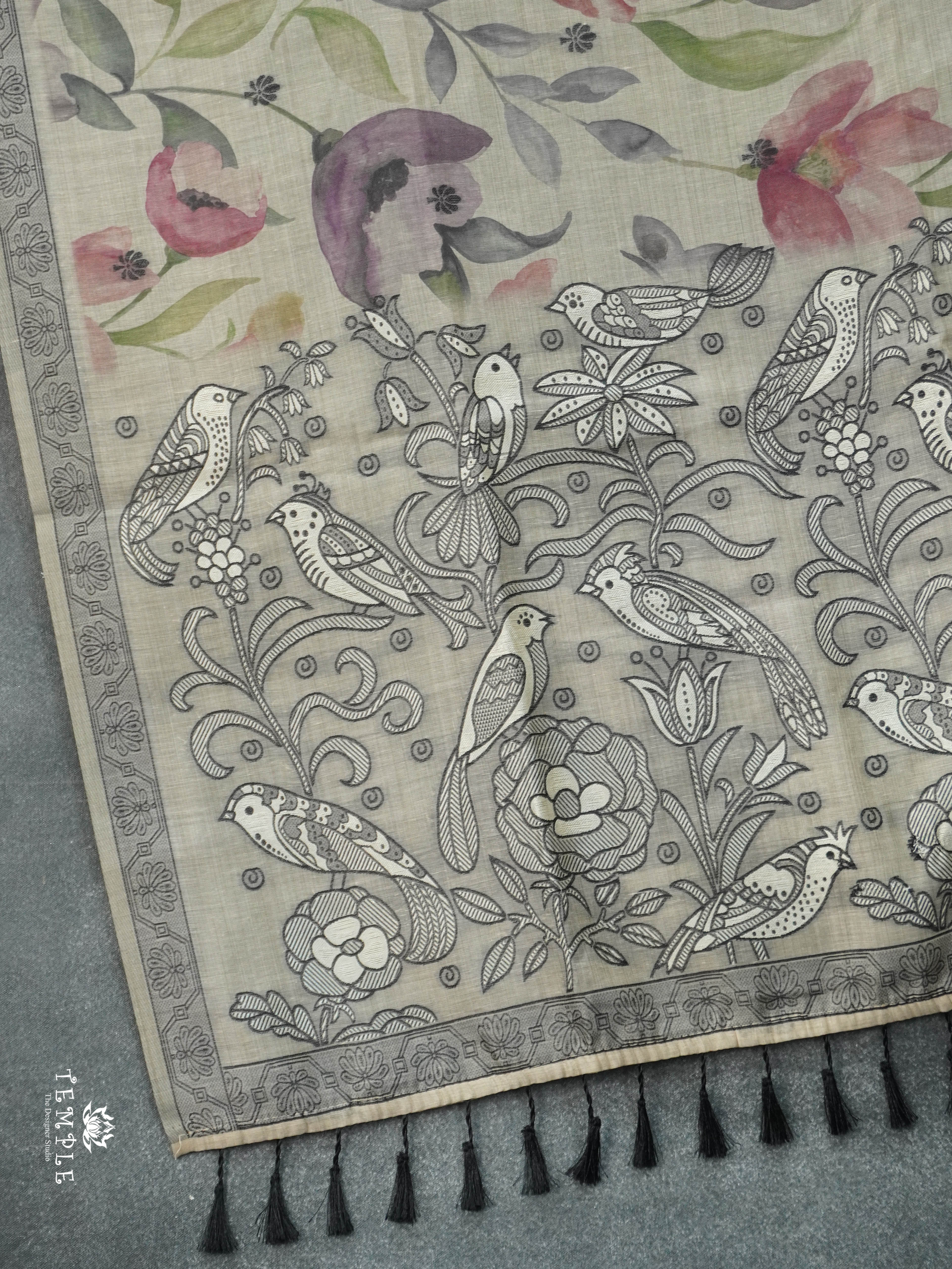 Chanderi Cotton Saree | TTDS3136
