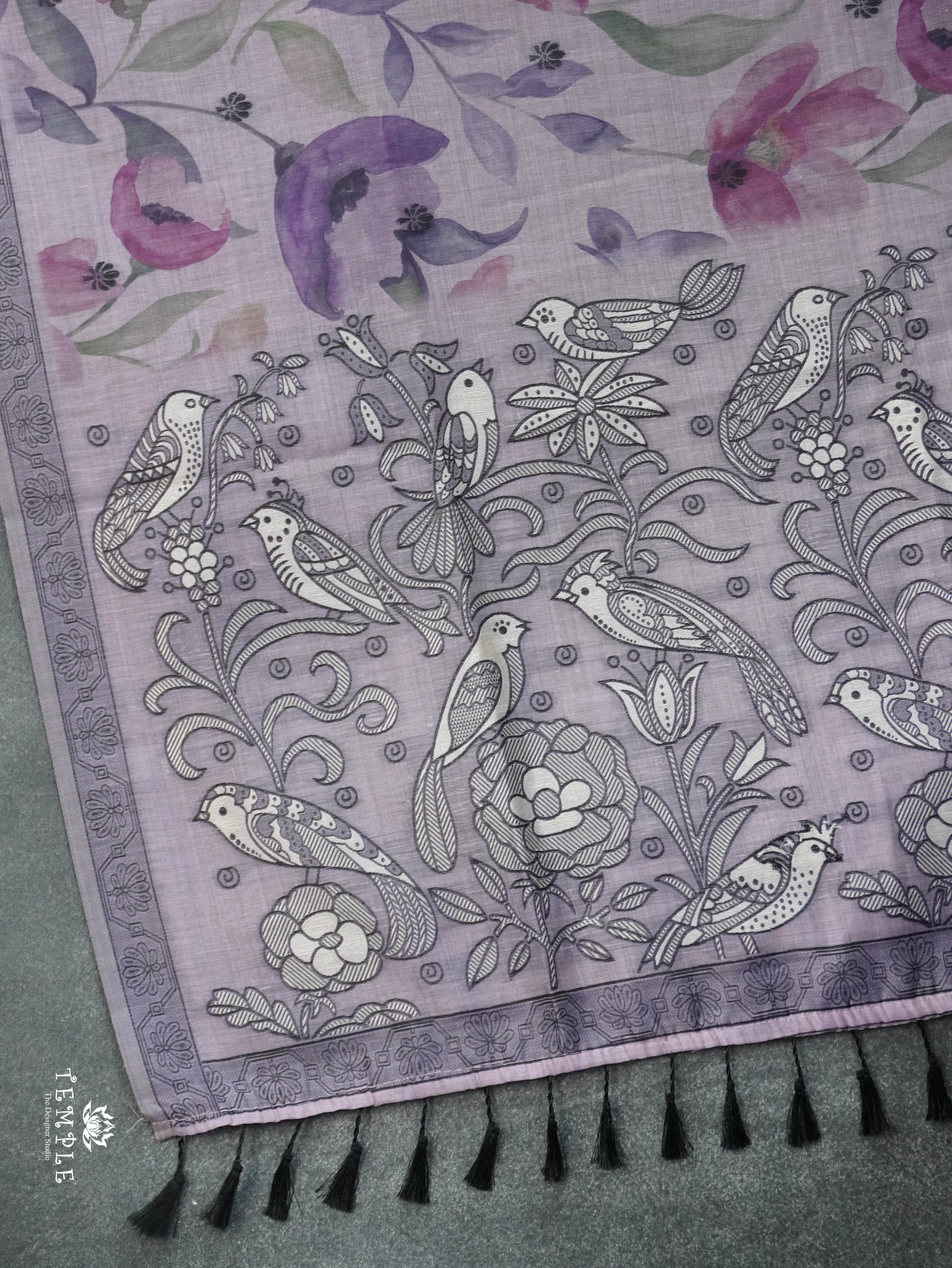 Chanderi Cotton Saree | TTDS3136