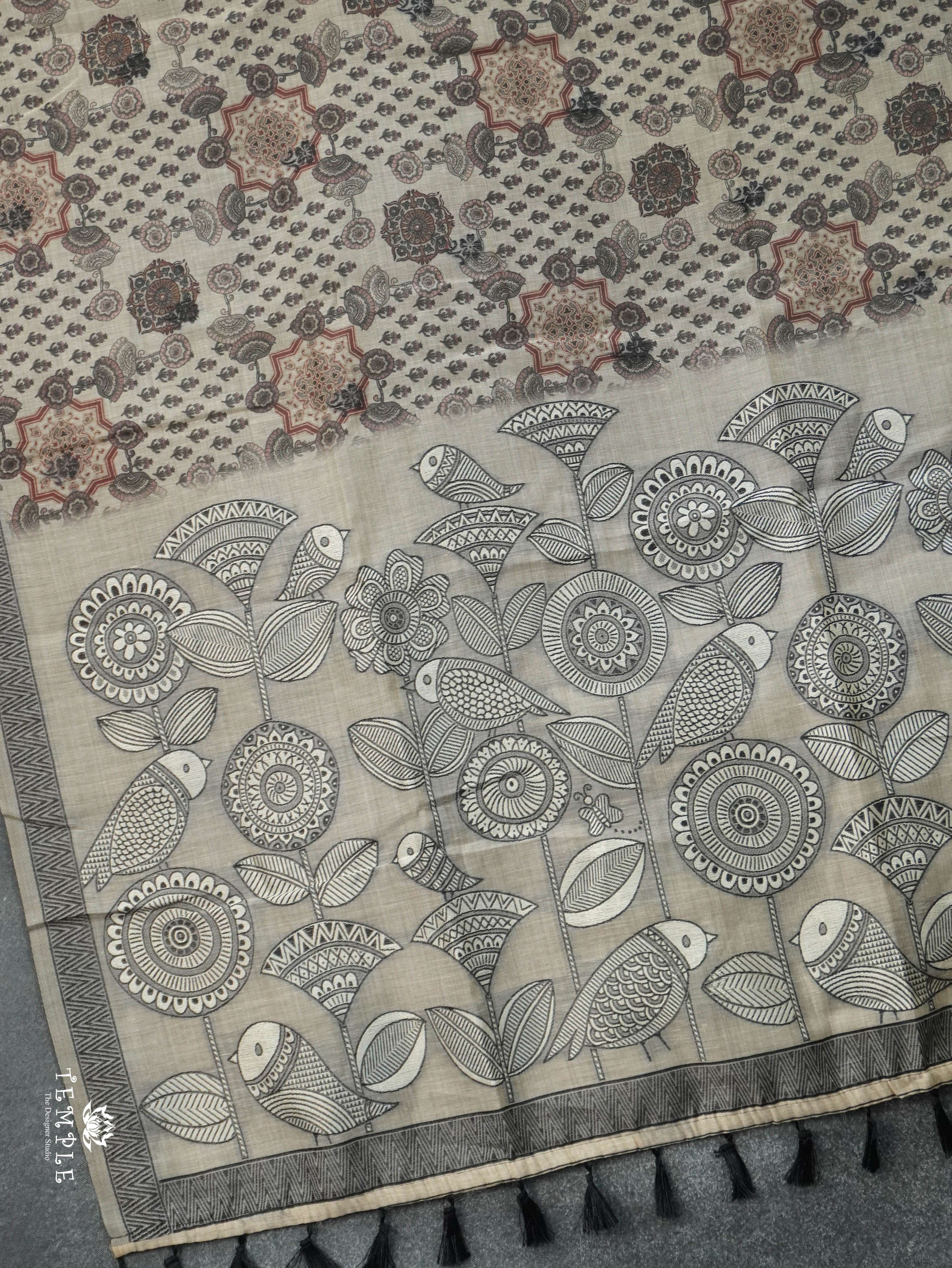 Chanderi Cotton Saree | TTDS3133
