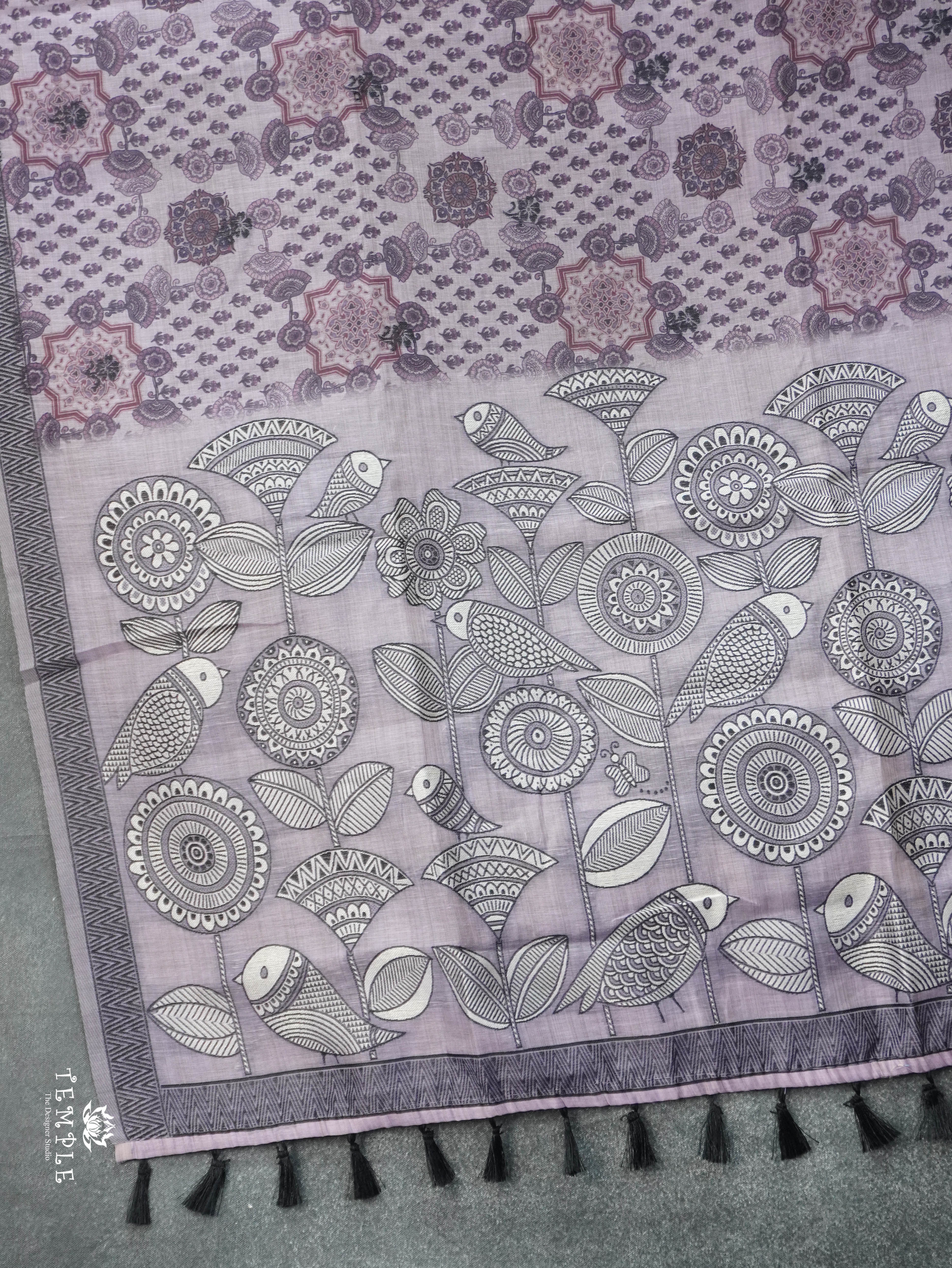 Chanderi Cotton Saree | TTDS3133