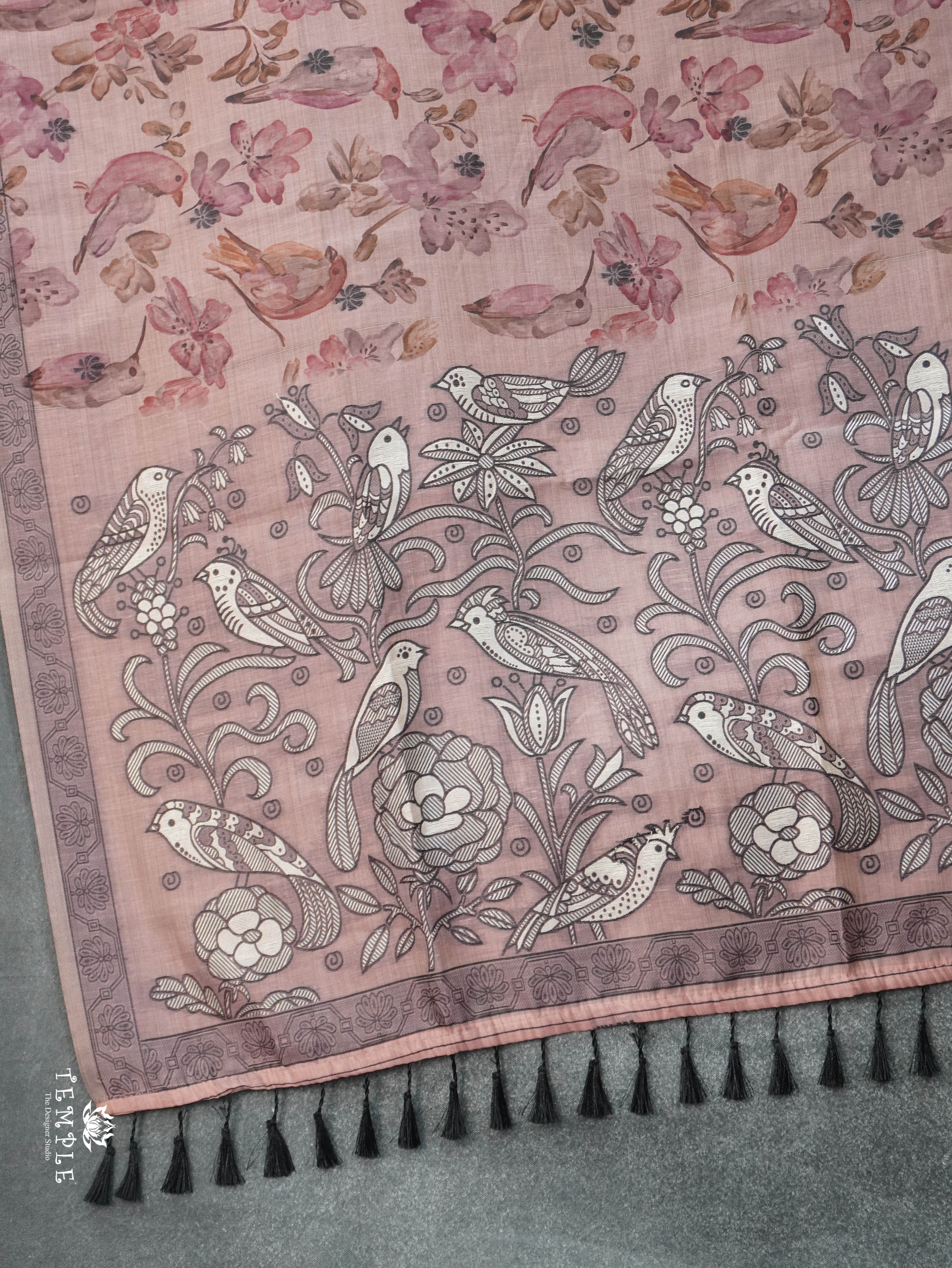 Chanderi Cotton Saree | TTDS3132