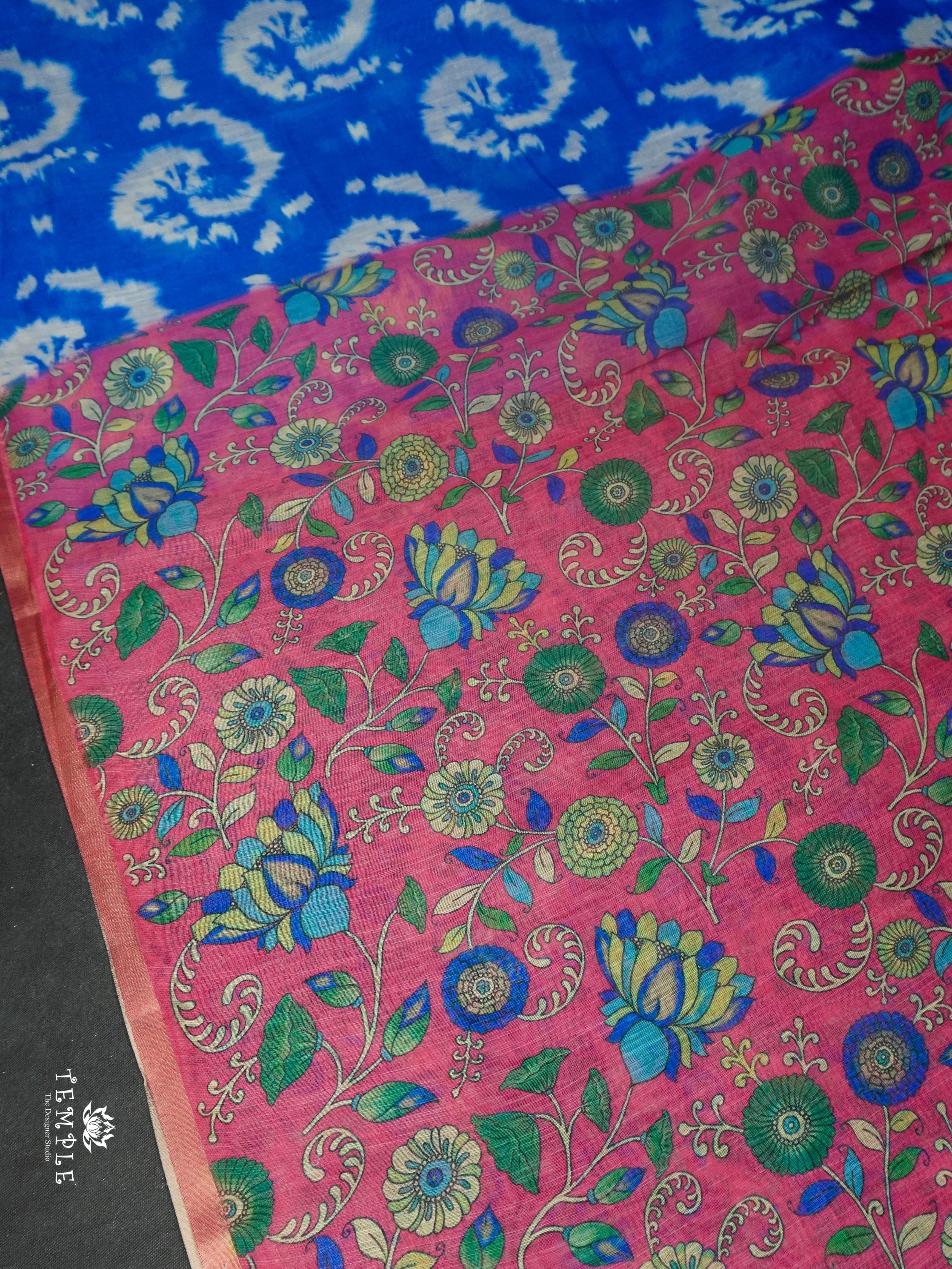 Chanderi Cotton Saree  | TTDS1672