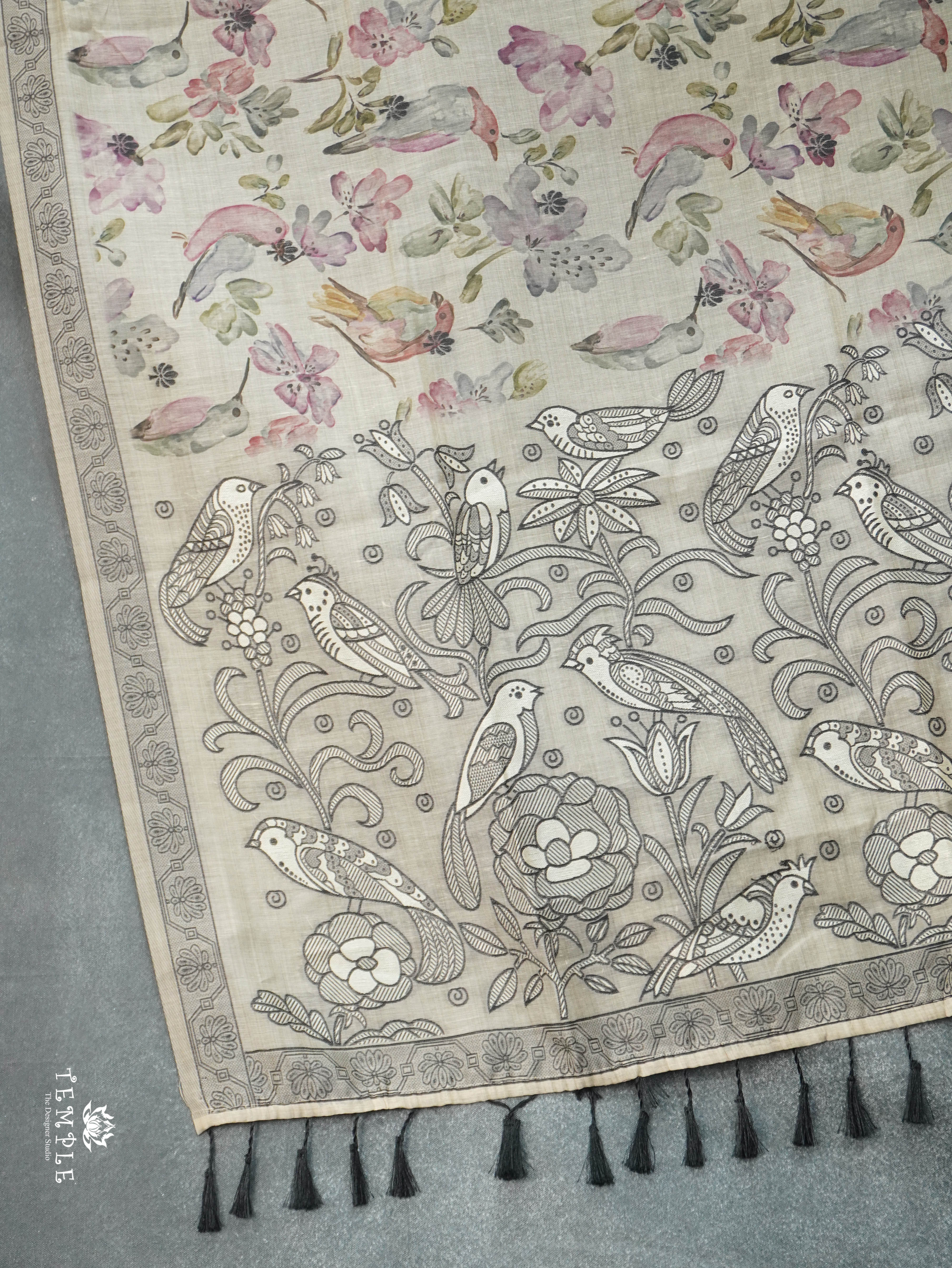 Chanderi Cotton Saree | TTDS3132