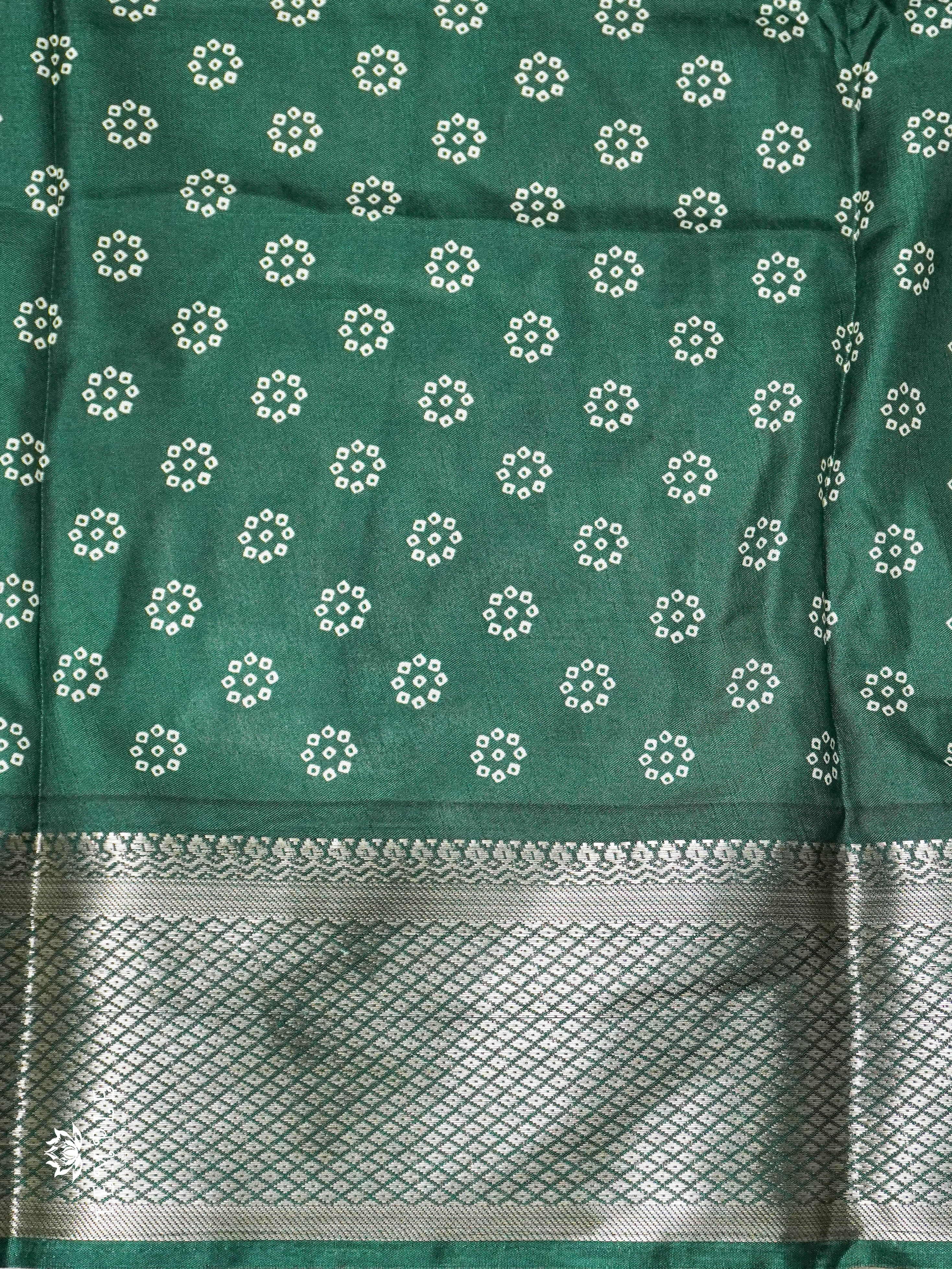 Leheriya Pattern Dola silk Saree | TTDS904