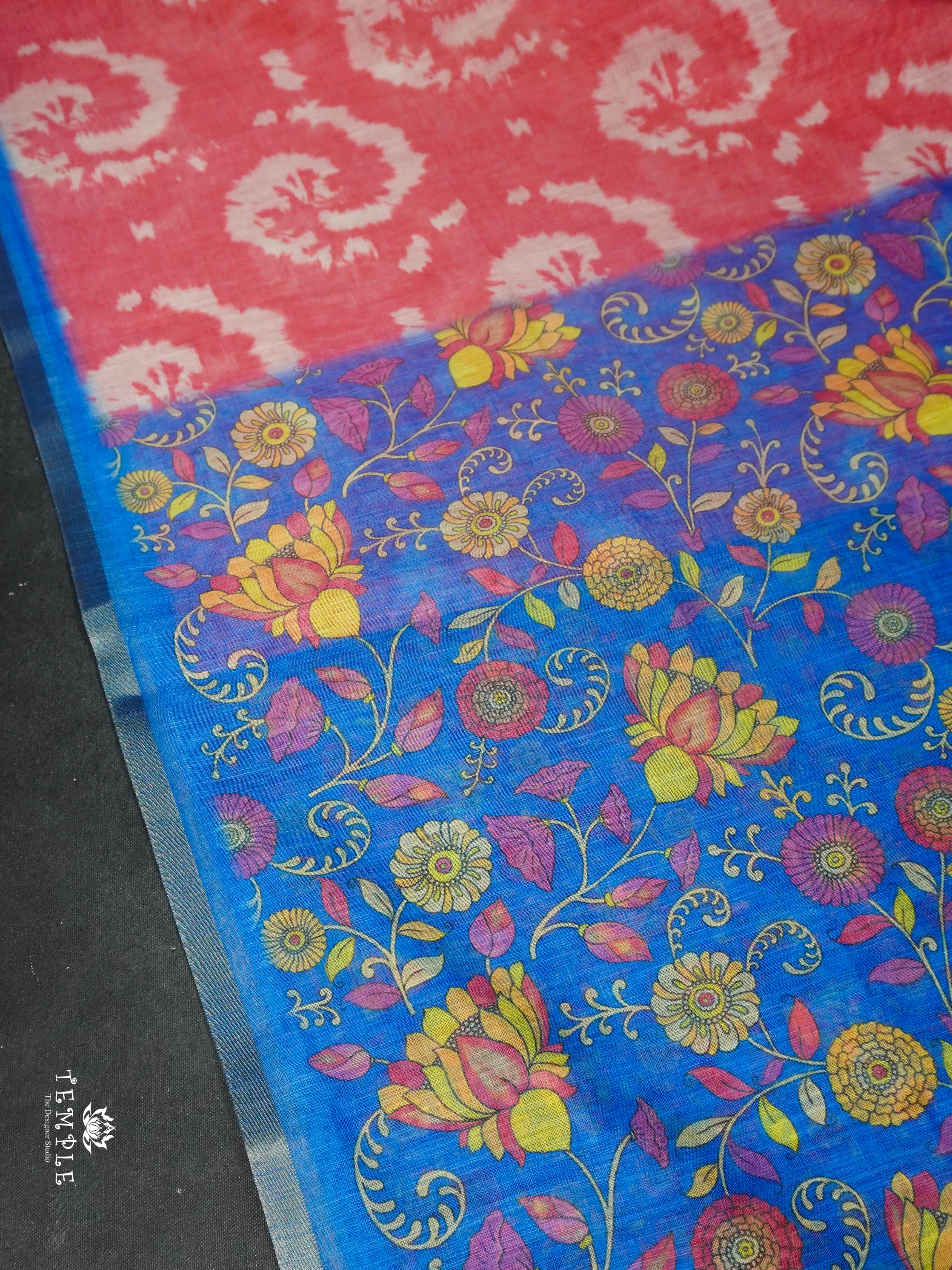 Chanderi Cotton Saree  | TTDS1672