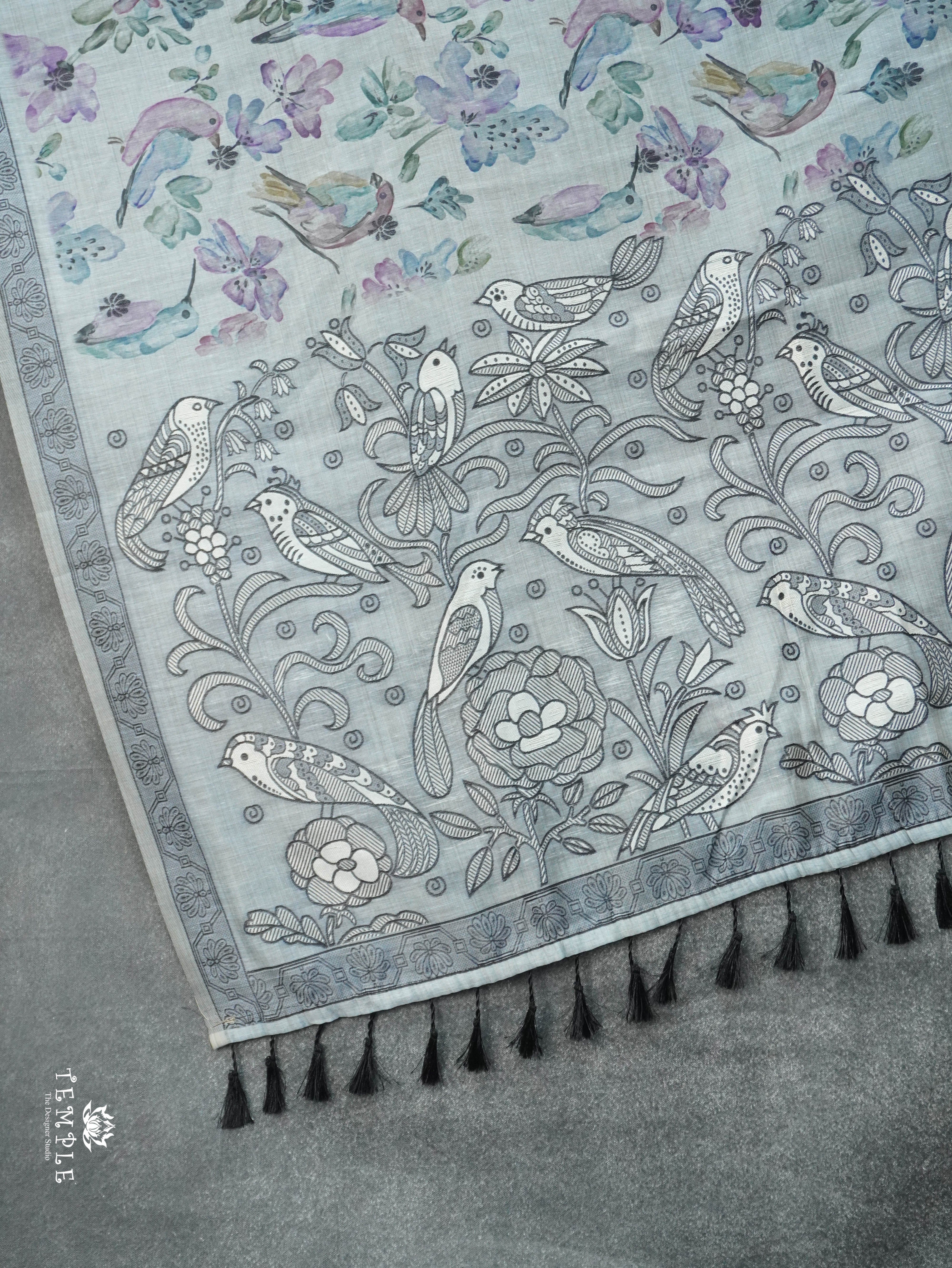 Chanderi Cotton Saree | TTDS3132