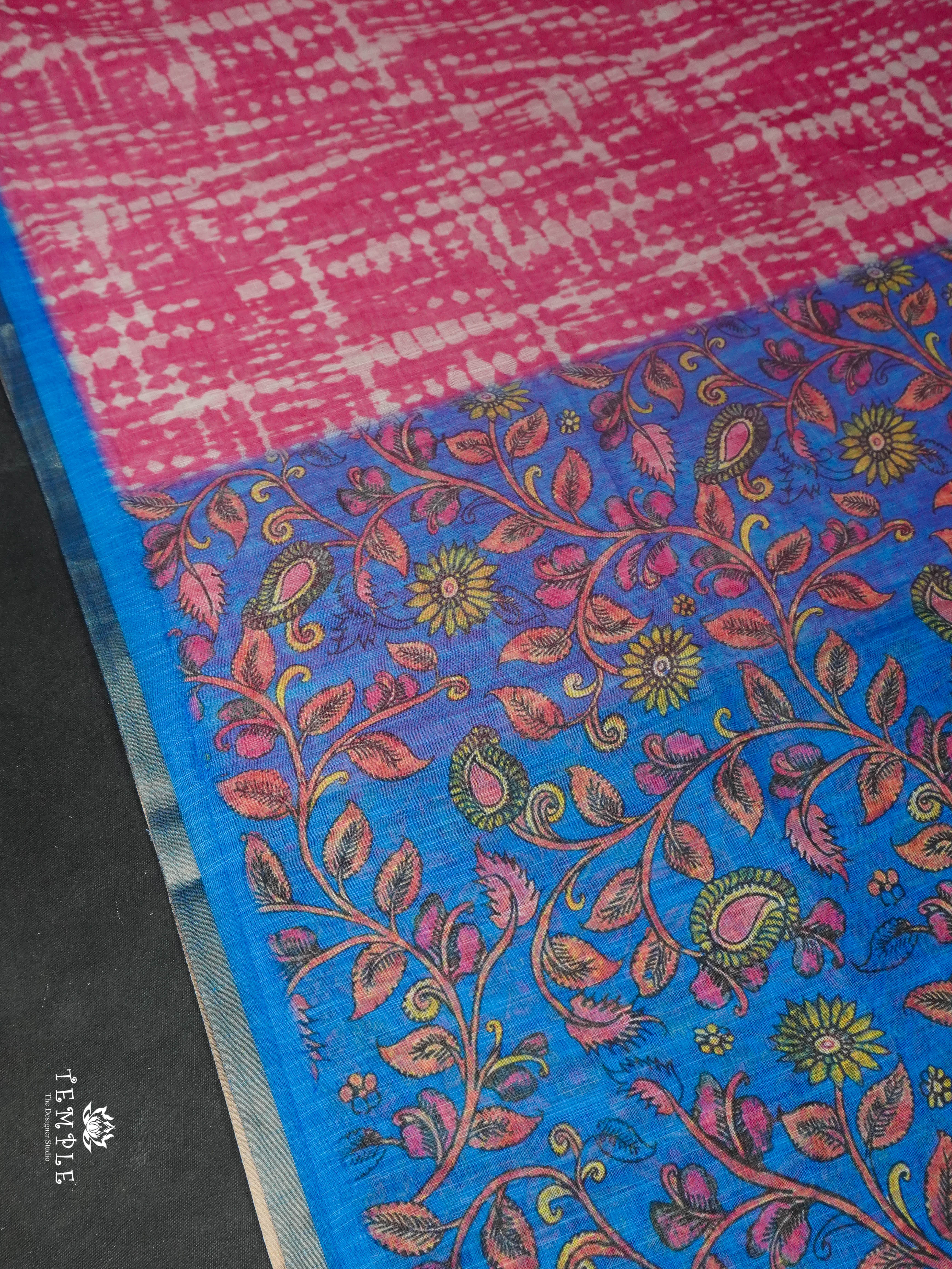 Chanderi Cotton Saree  | TTDS1671