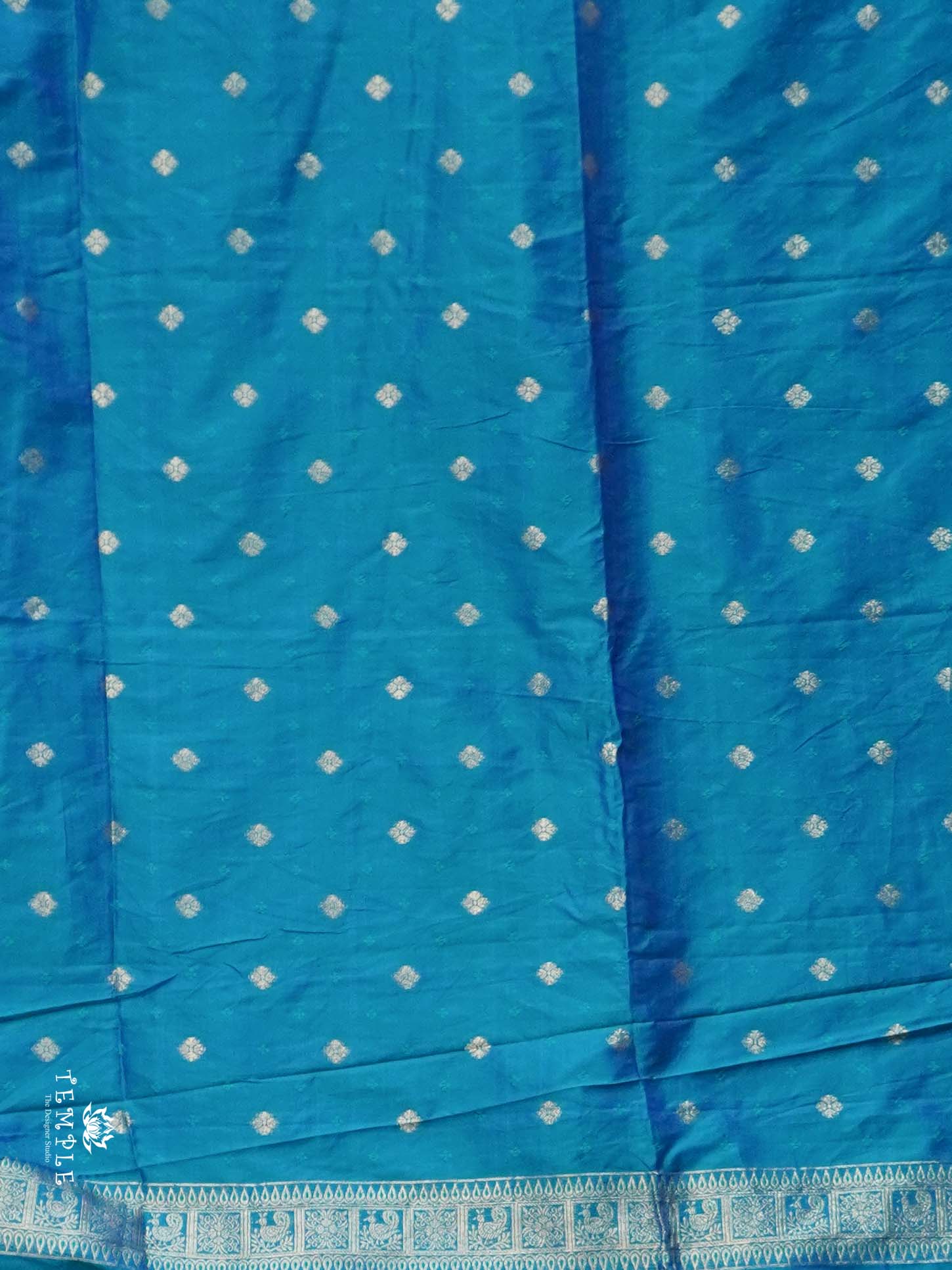 Semi Soft Silk Saree with Deer Motifs | TTDS2648