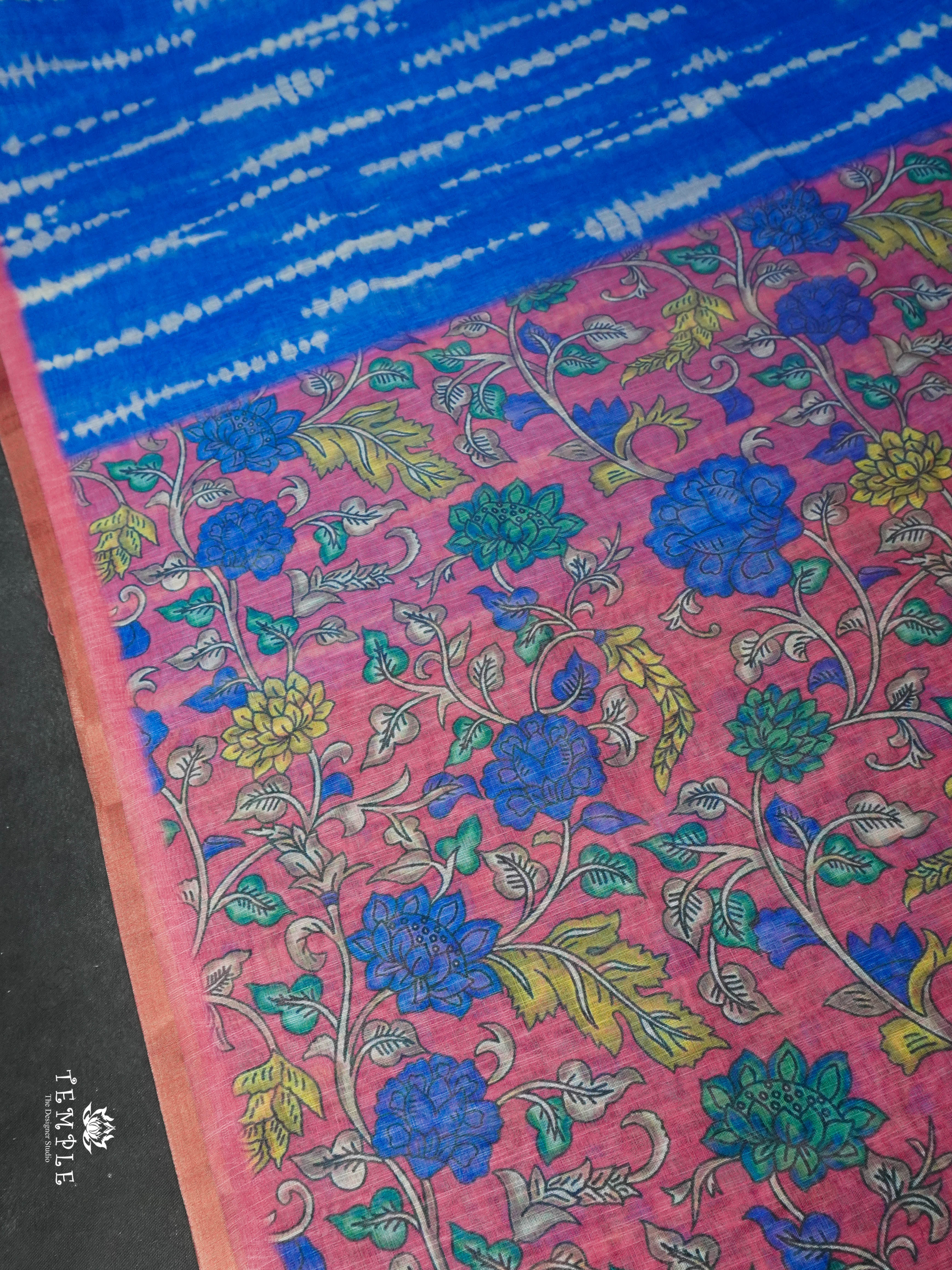 Chanderi Cotton Saree - Design 1 | TTDS1664