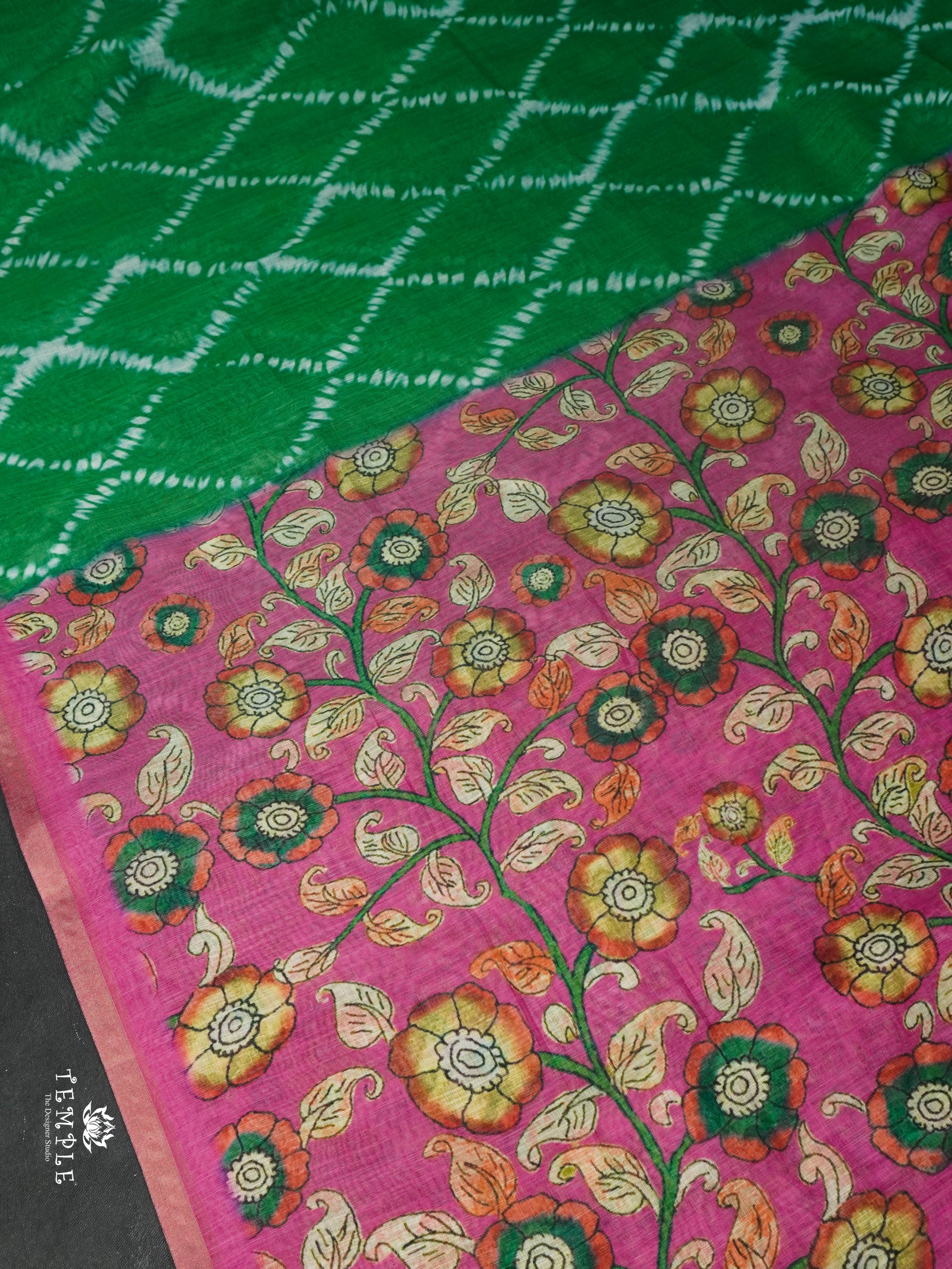 Chanderi Cotton Saree  | TTDS1670