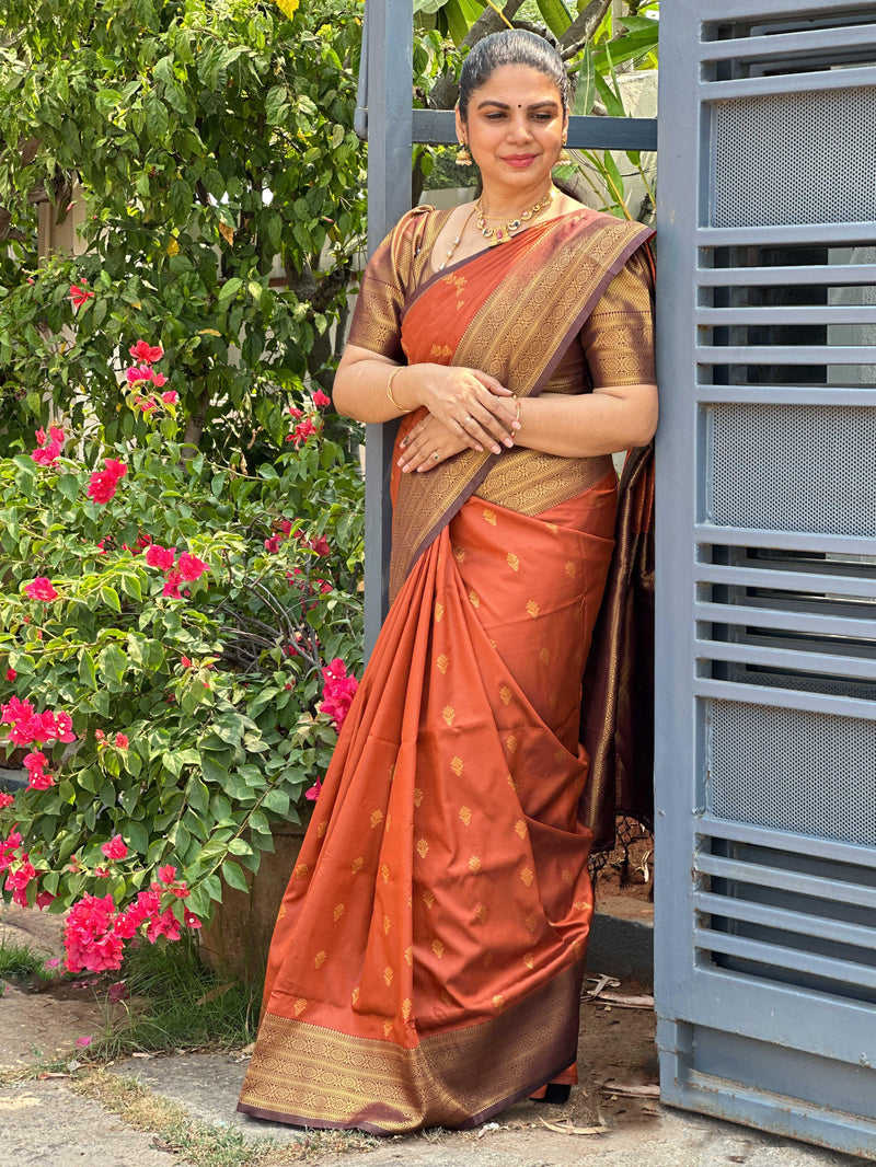 Semi Silk Saree | TTDS3140 | PRE BOOKING