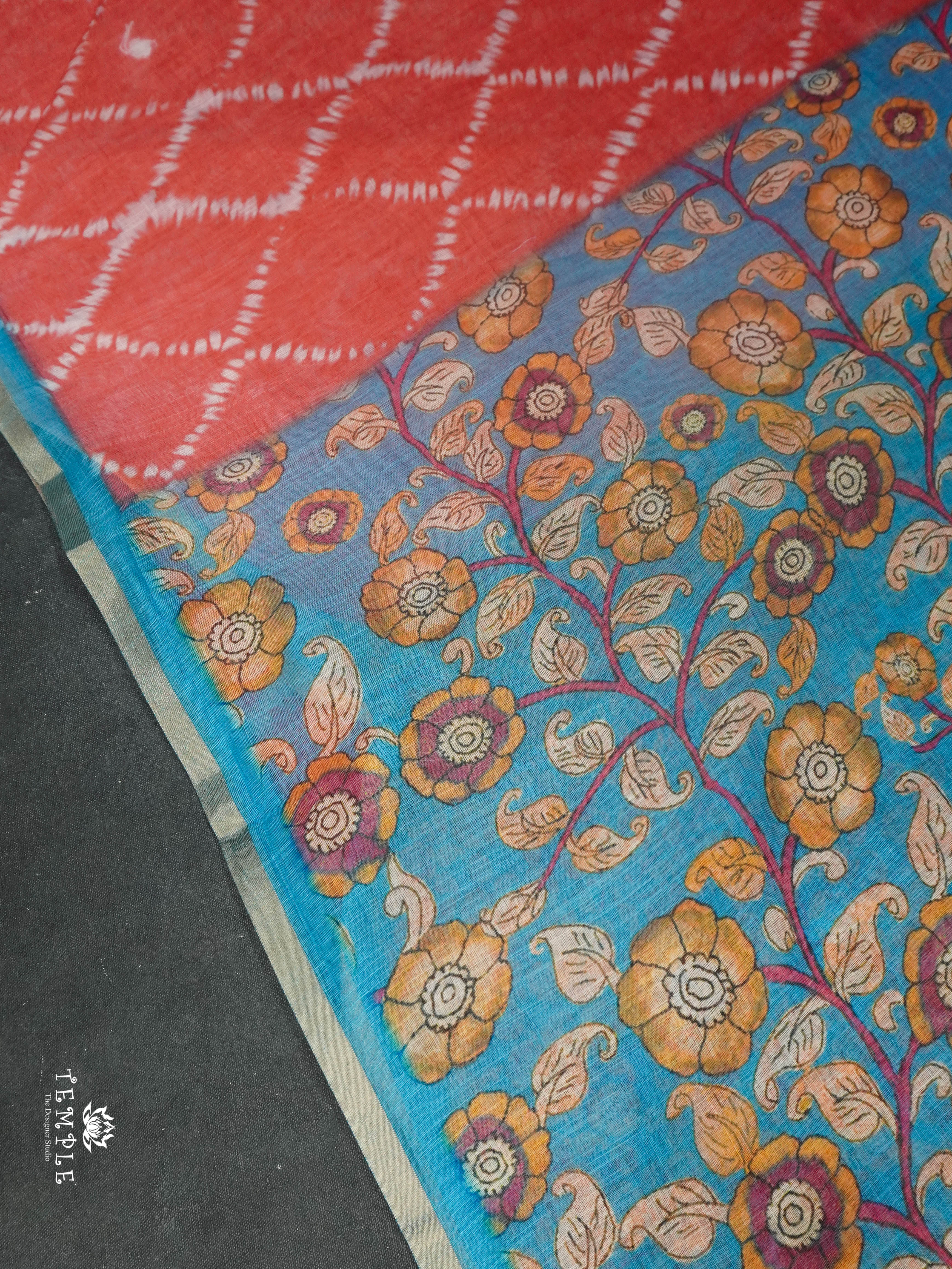 Chanderi Cotton Saree  | TTDS1670