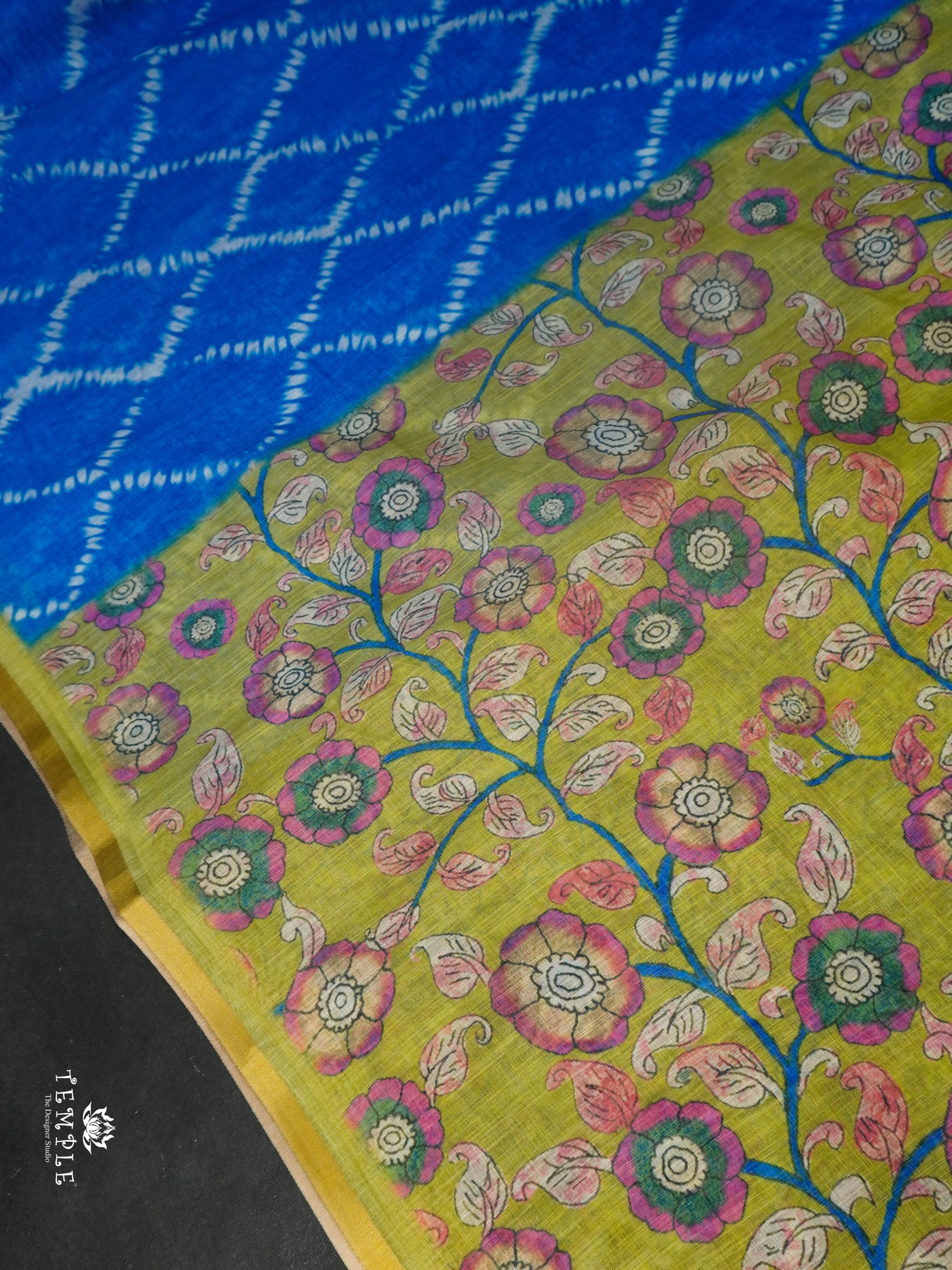 Chanderi Cotton Saree  | TTDS1670