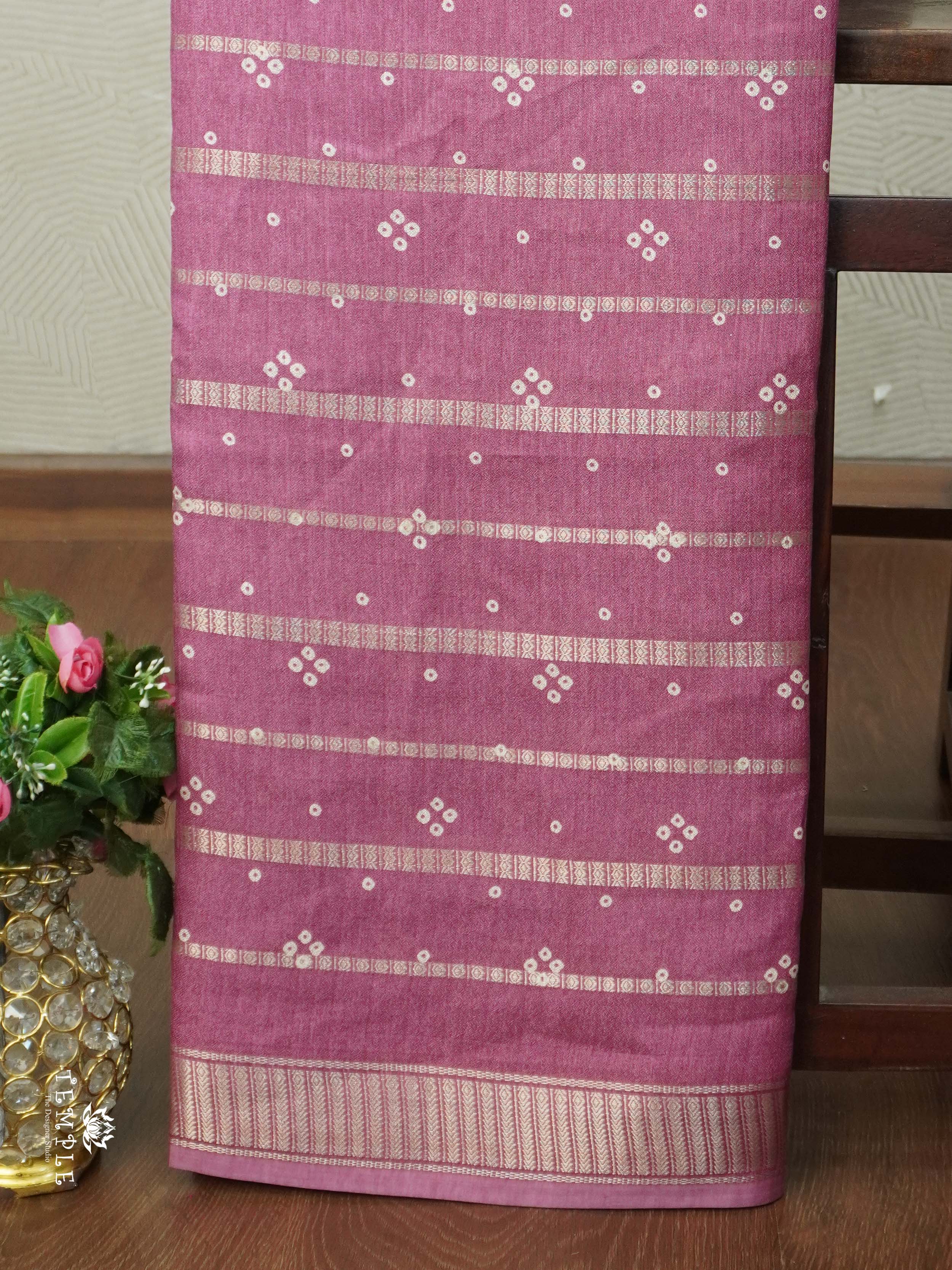 Bandhini Design Georgette Saree | TTDS2644